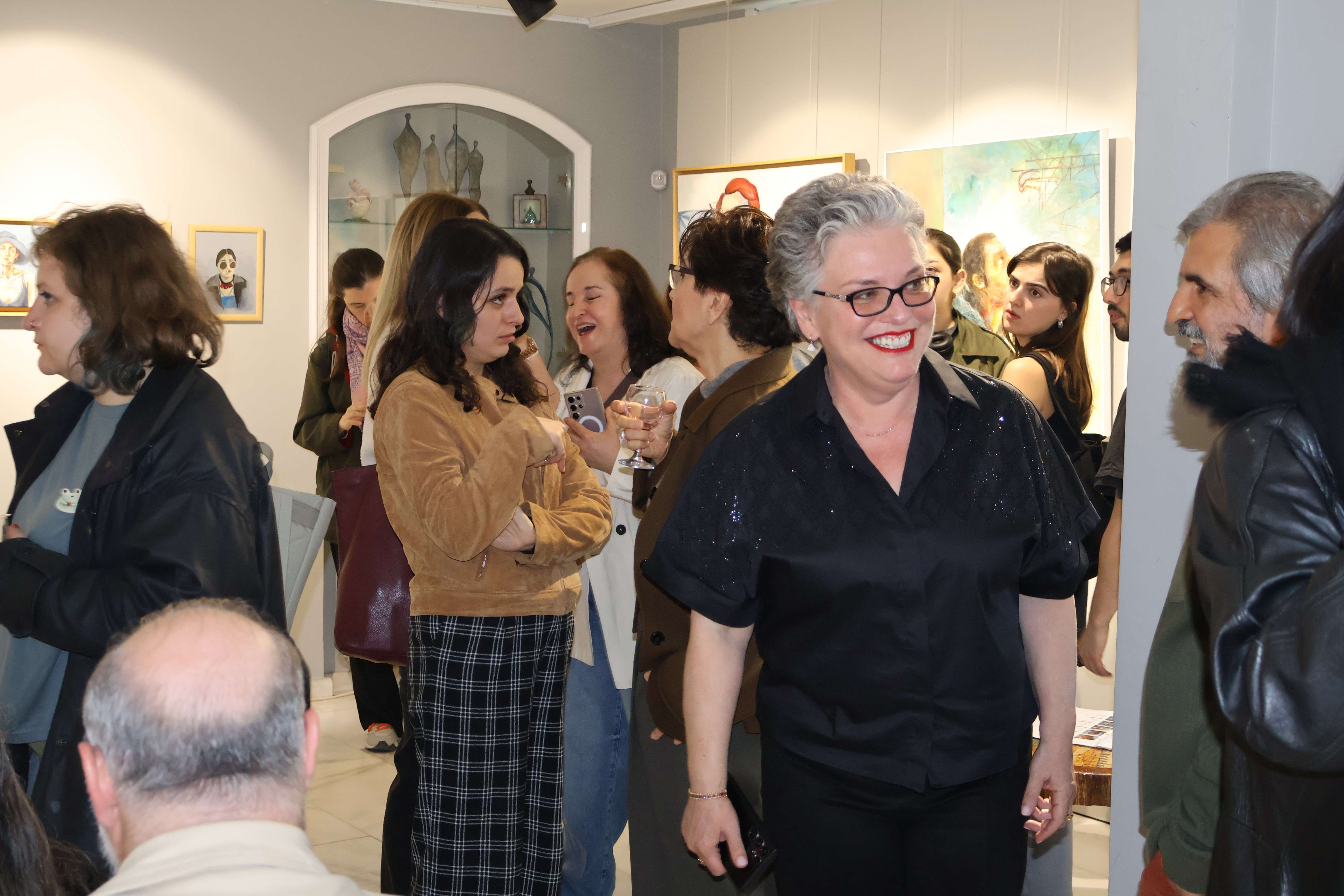 Arzu kılıçdoğan hayri ağan nesrin sağlam hüzün resim sergisi evrim sanat galerisi (12)