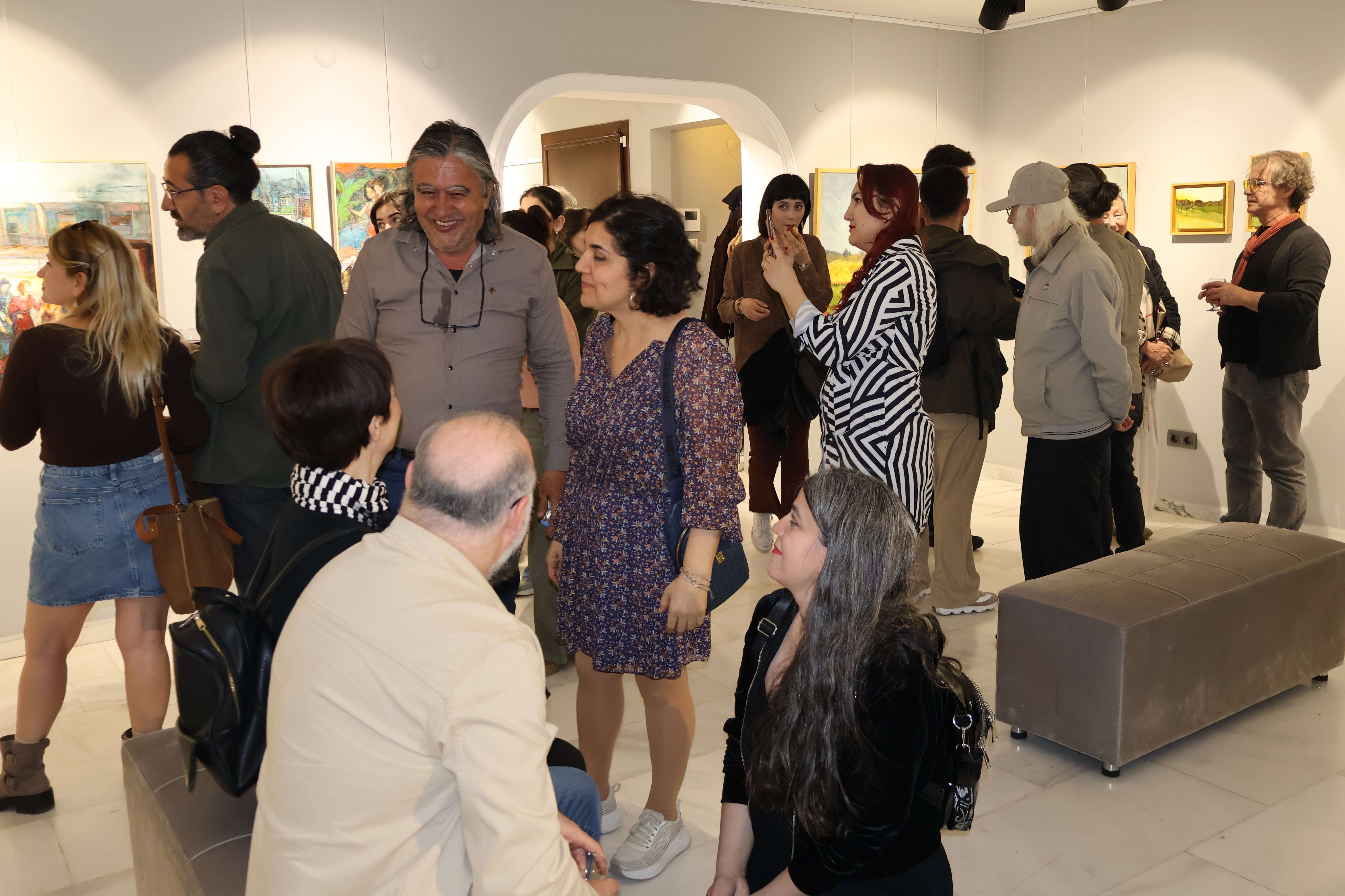 Arzu kılıçdoğan hayri ağan nesrin sağlam hüzün resim sergisi evrim sanat galerisi (16)