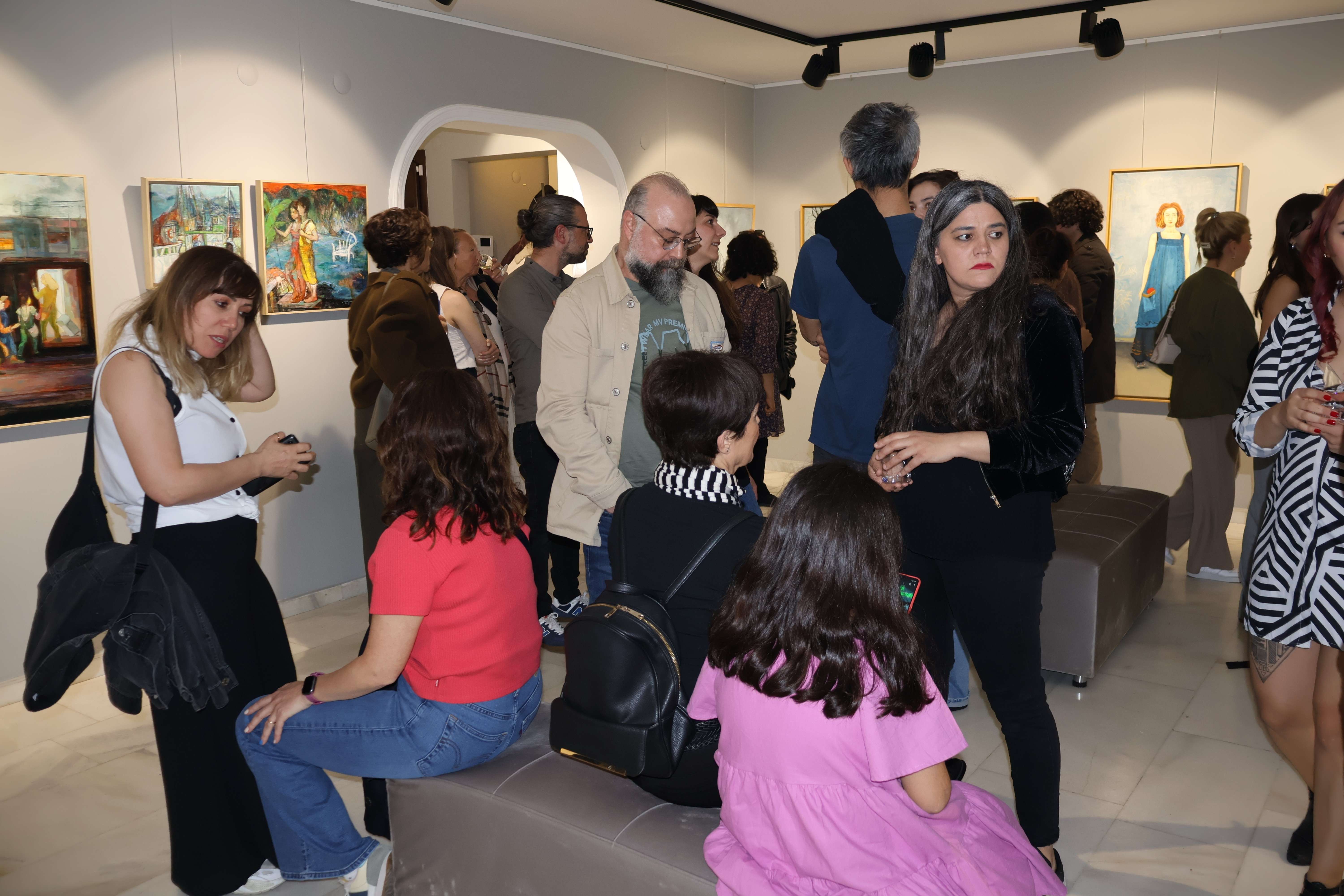Arzu kılıçdoğan hayri ağan nesrin sağlam hüzün resim sergisi evrim sanat galerisi (17)