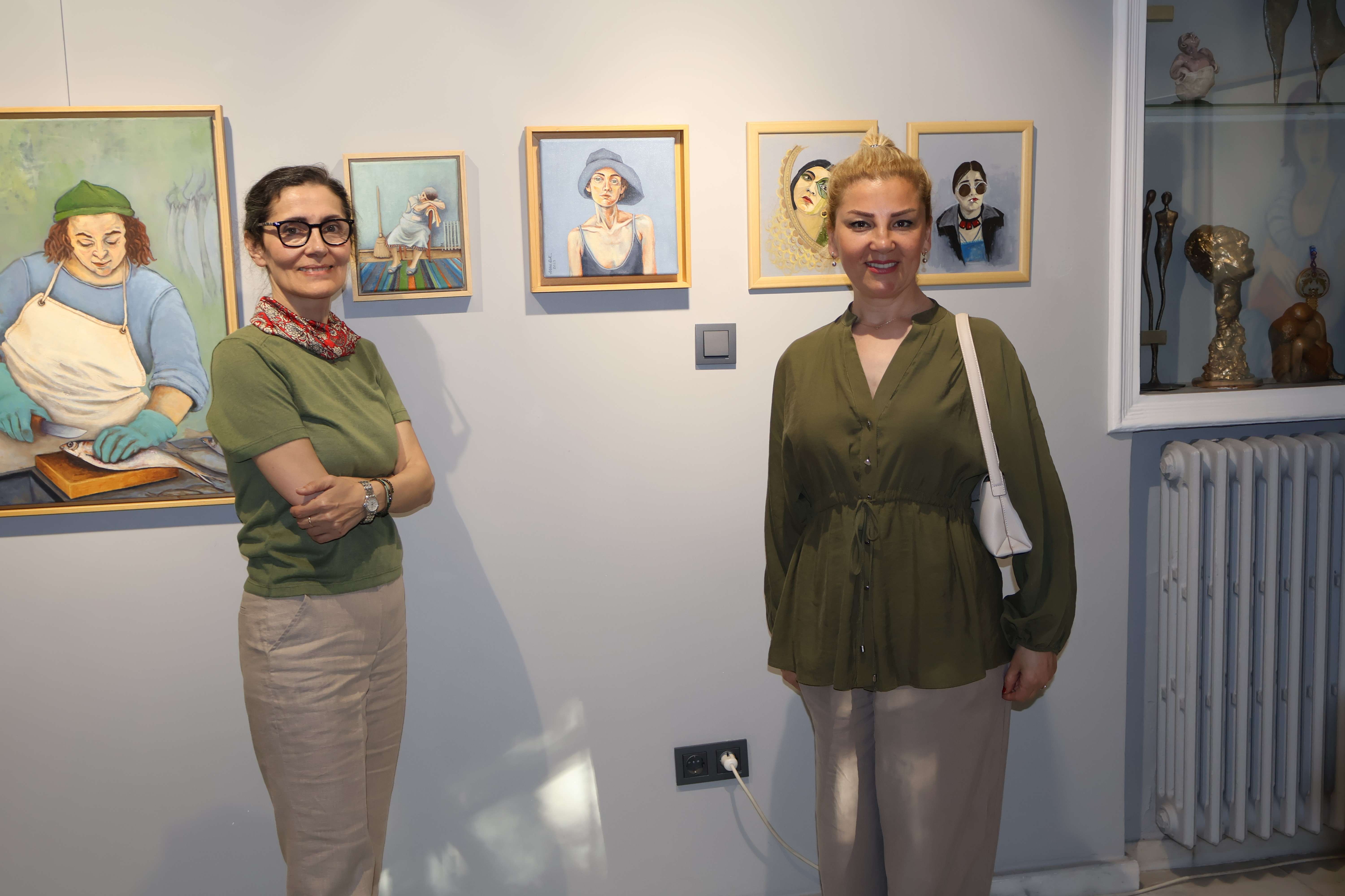 Arzu kılıçdoğan hayri ağan nesrin sağlam hüzün resim sergisi evrim sanat galerisi (18)