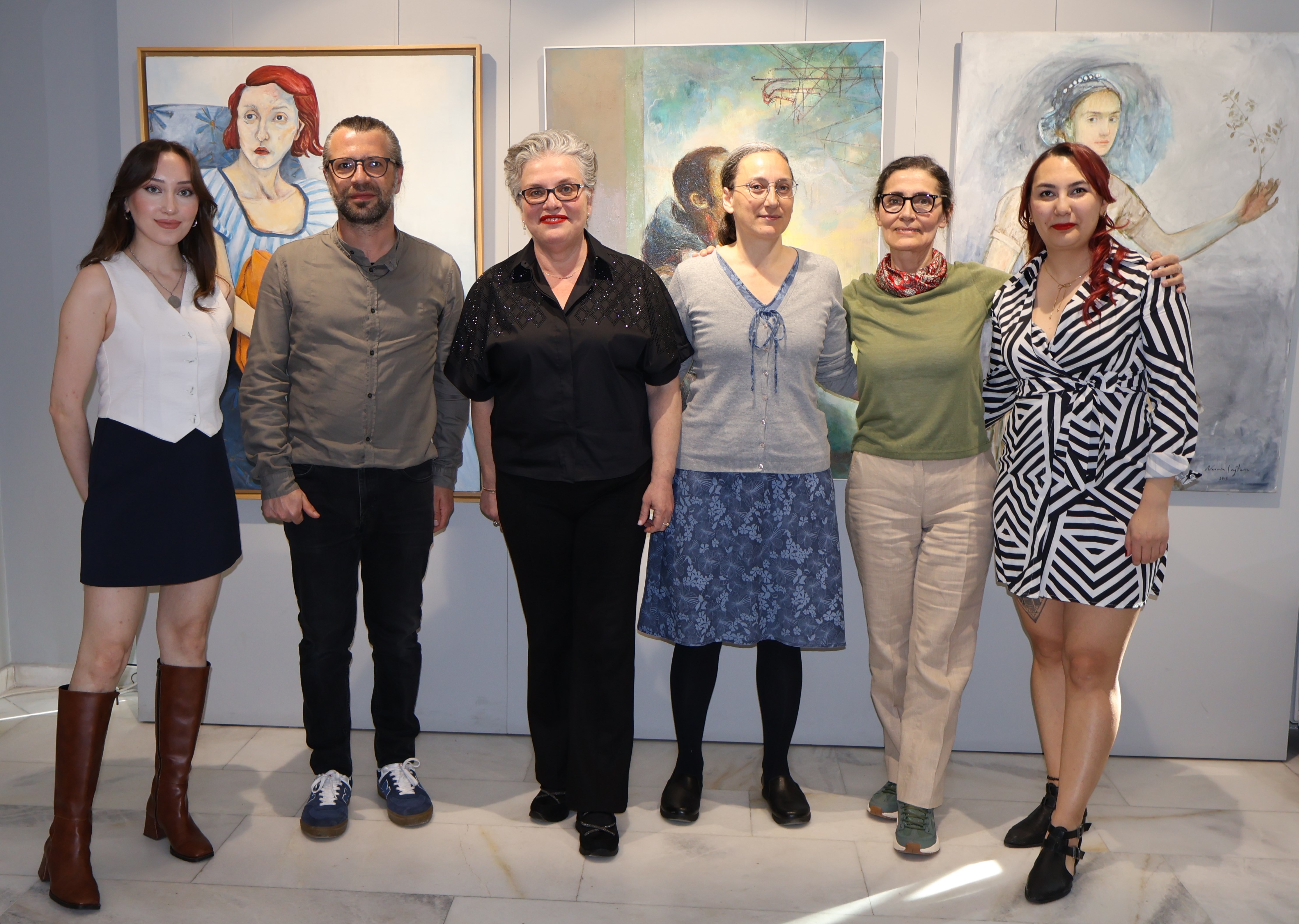 Arzu kılıçdoğan hayri ağan nesrin sağlam hüzün resim sergisi evrim sanat galerisi (2)