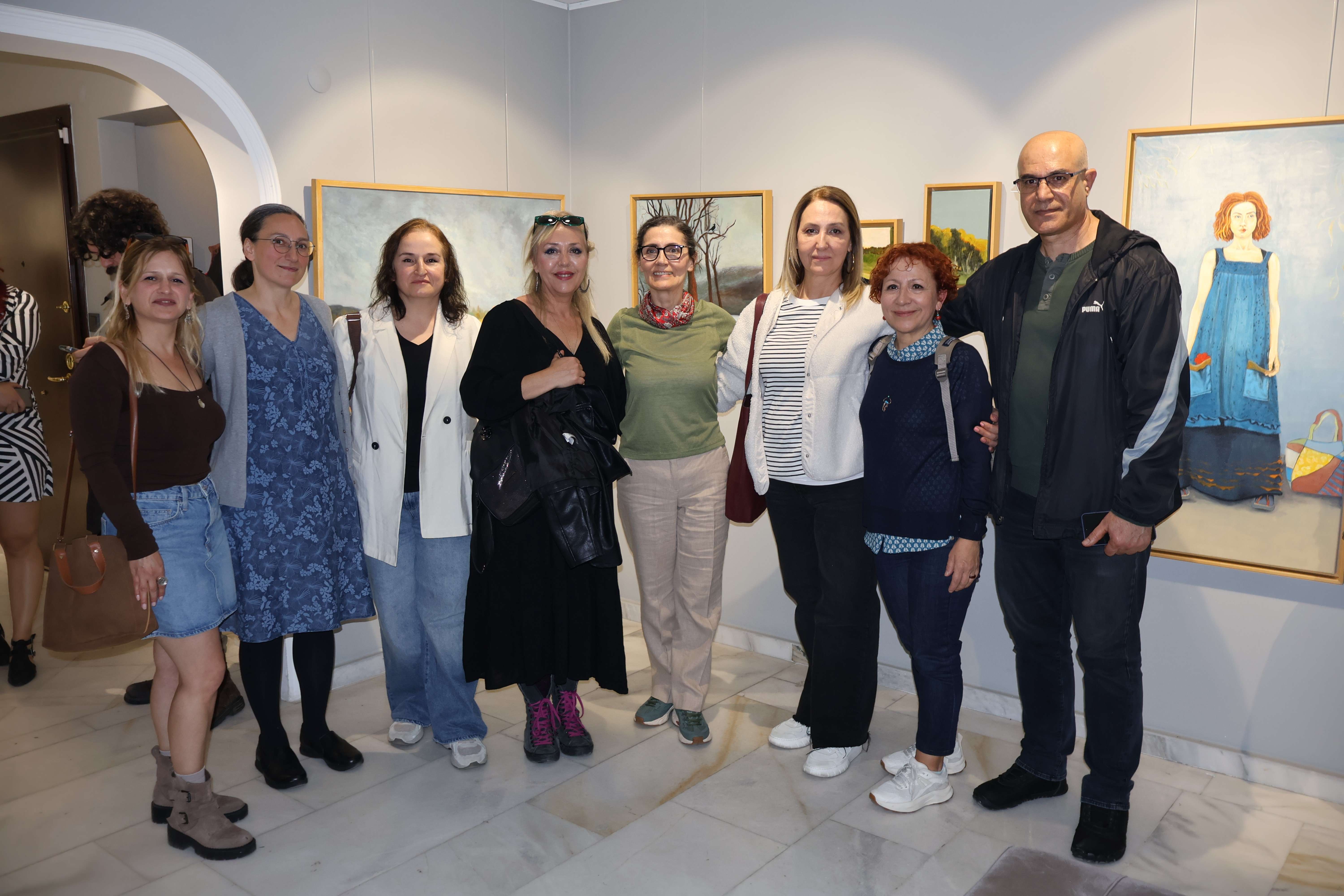 Arzu kılıçdoğan hayri ağan nesrin sağlam hüzün resim sergisi evrim sanat galerisi (28)