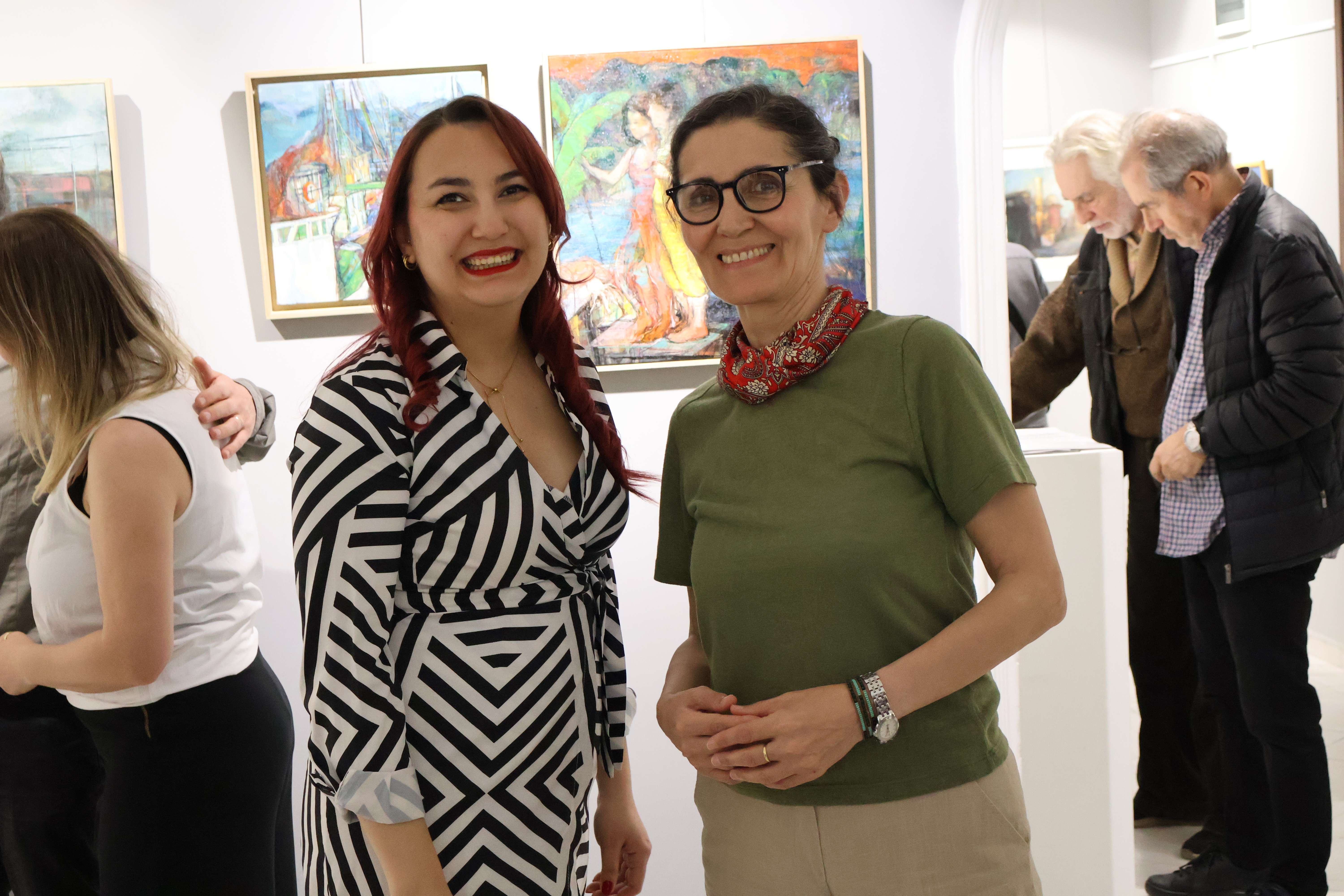 Arzu kılıçdoğan hayri ağan nesrin sağlam hüzün resim sergisi evrim sanat galerisi (7)