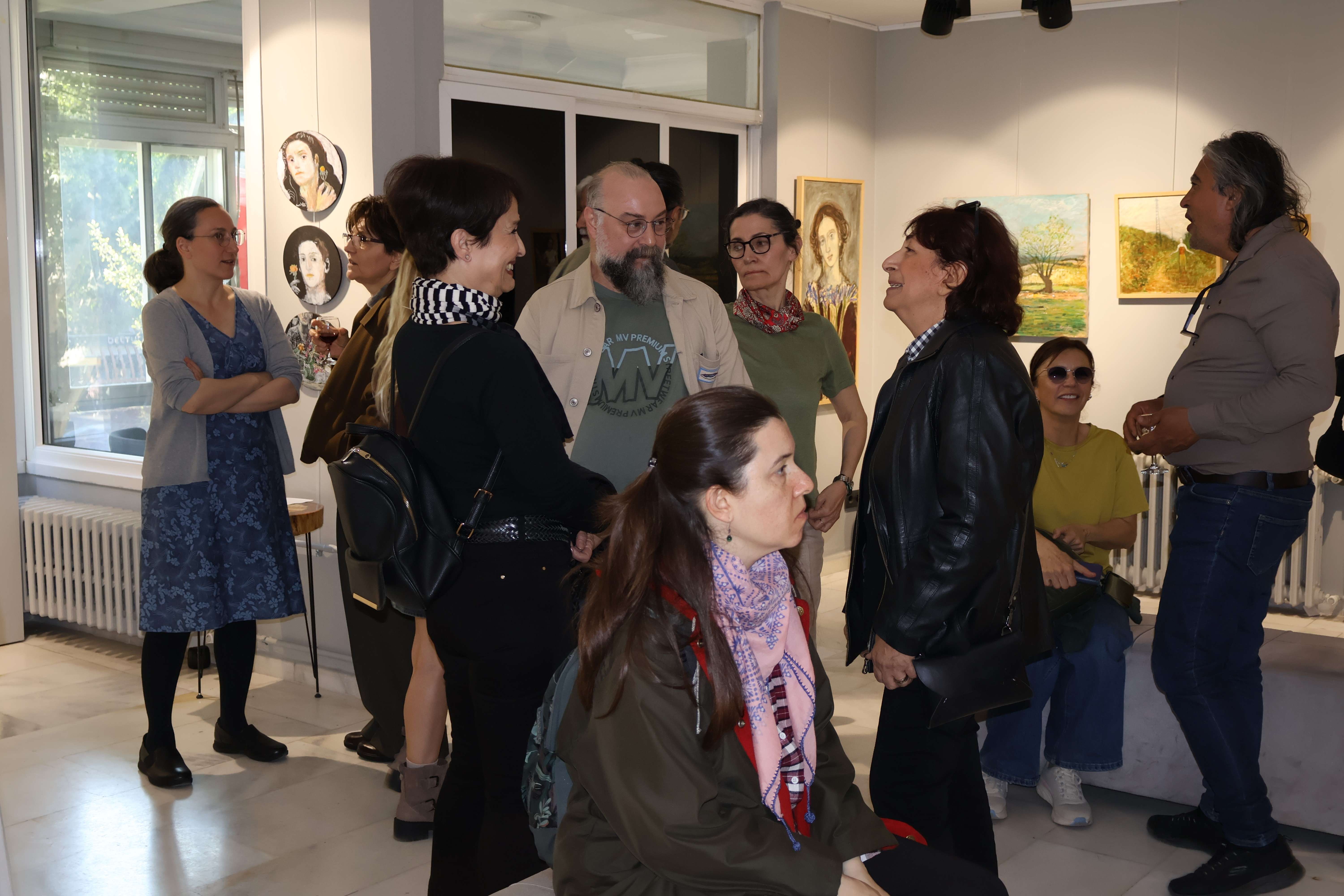 Arzu kılıçdoğan hayri ağan nesrin sağlam hüzün resim sergisi evrim sanat galerisi (9)