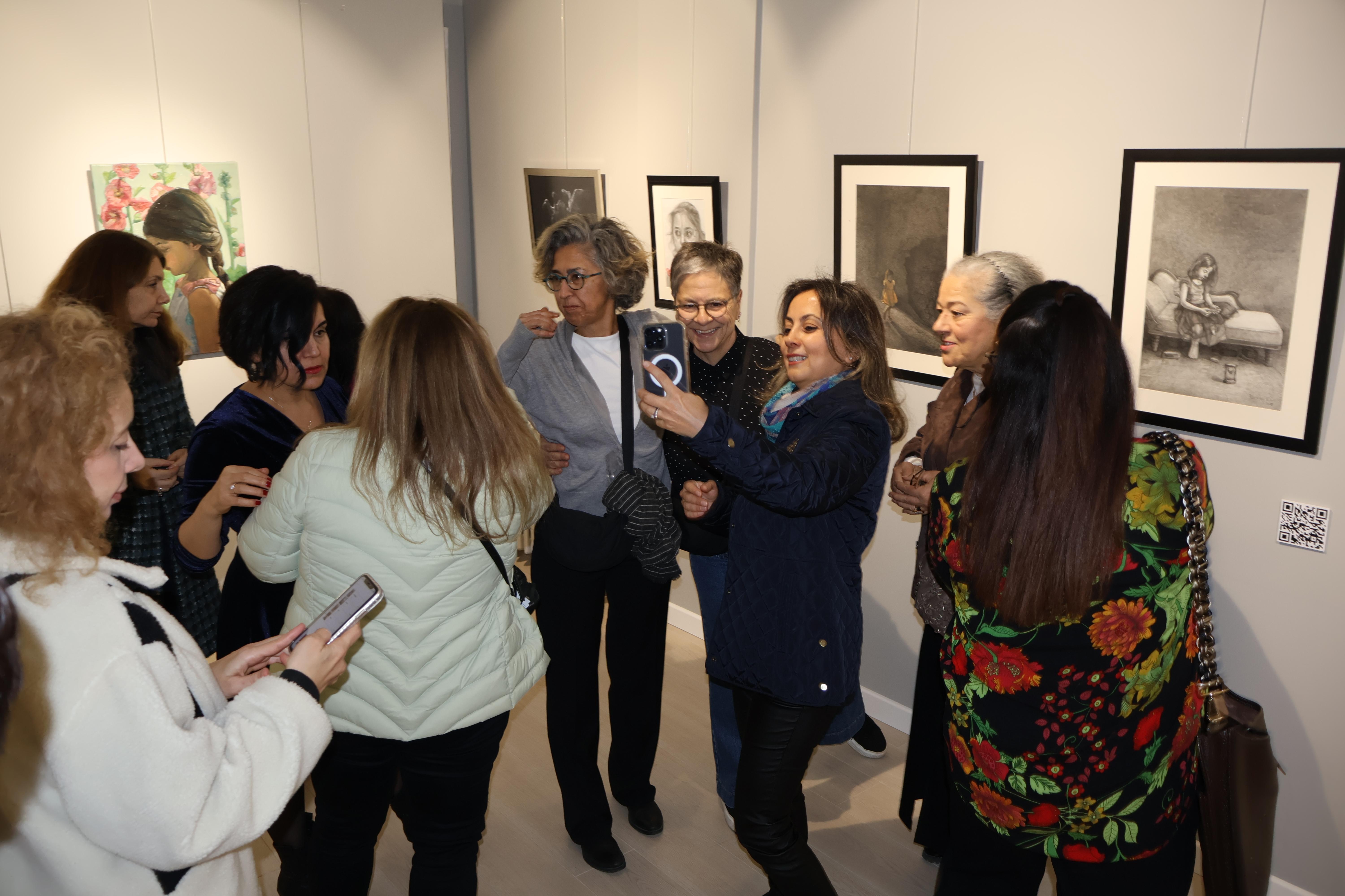 Türkmen Alkan ''Sessiz Direniş'' Sergisi (108)