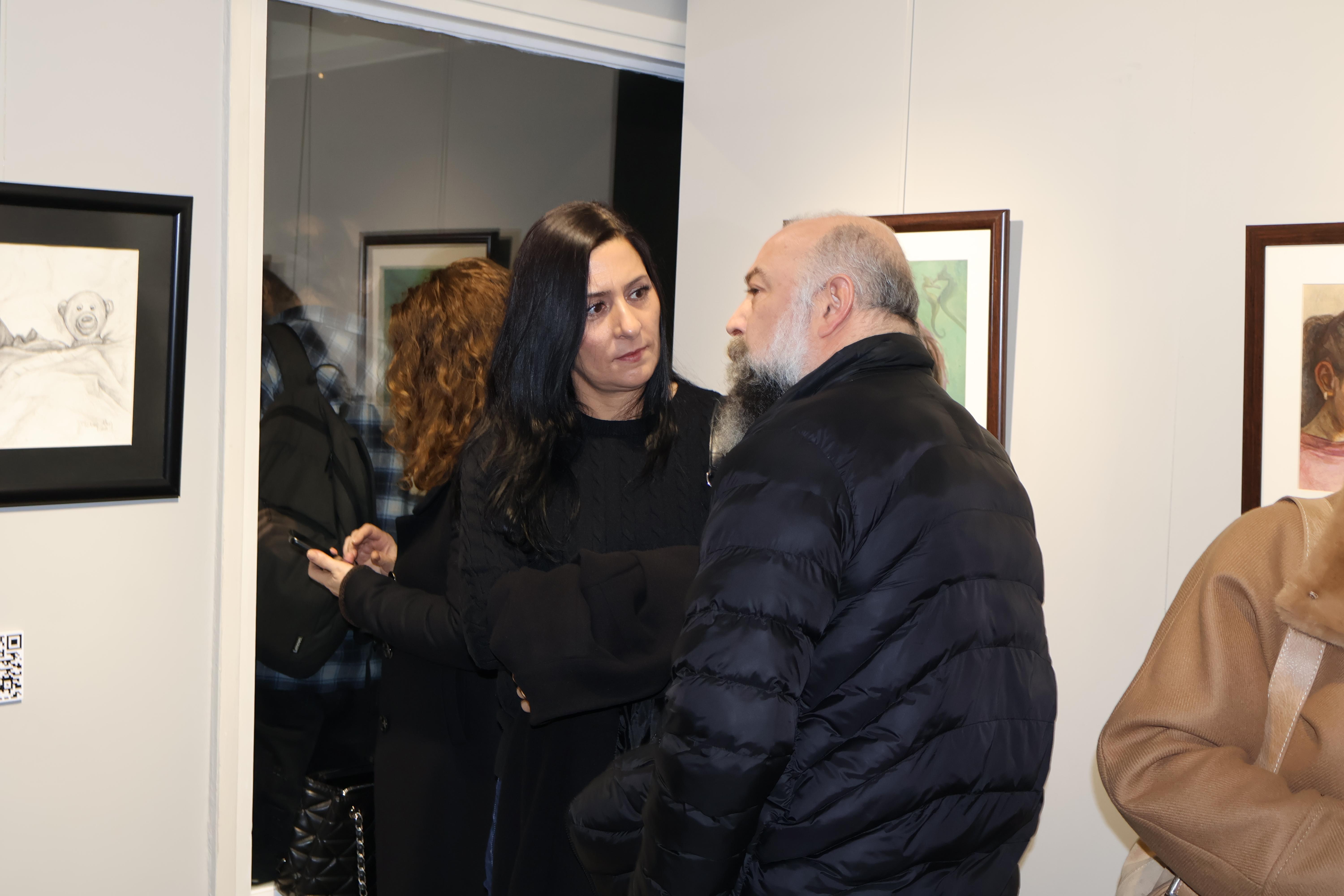 Türkmen Alkan ''Sessiz Direniş'' Sergisi (42)