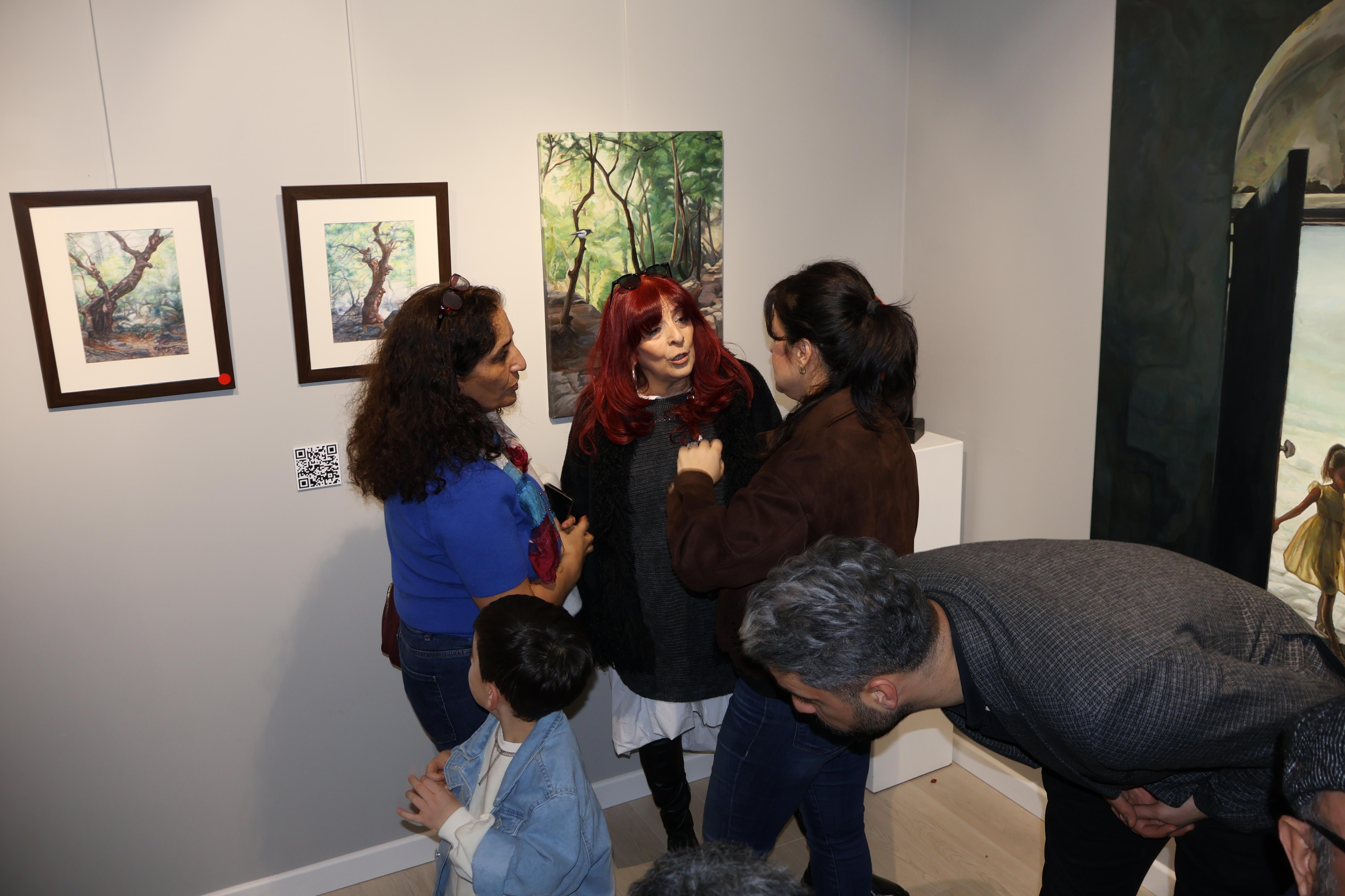 Türkmen Alkan ''Sessiz Direniş'' Sergisi (68)