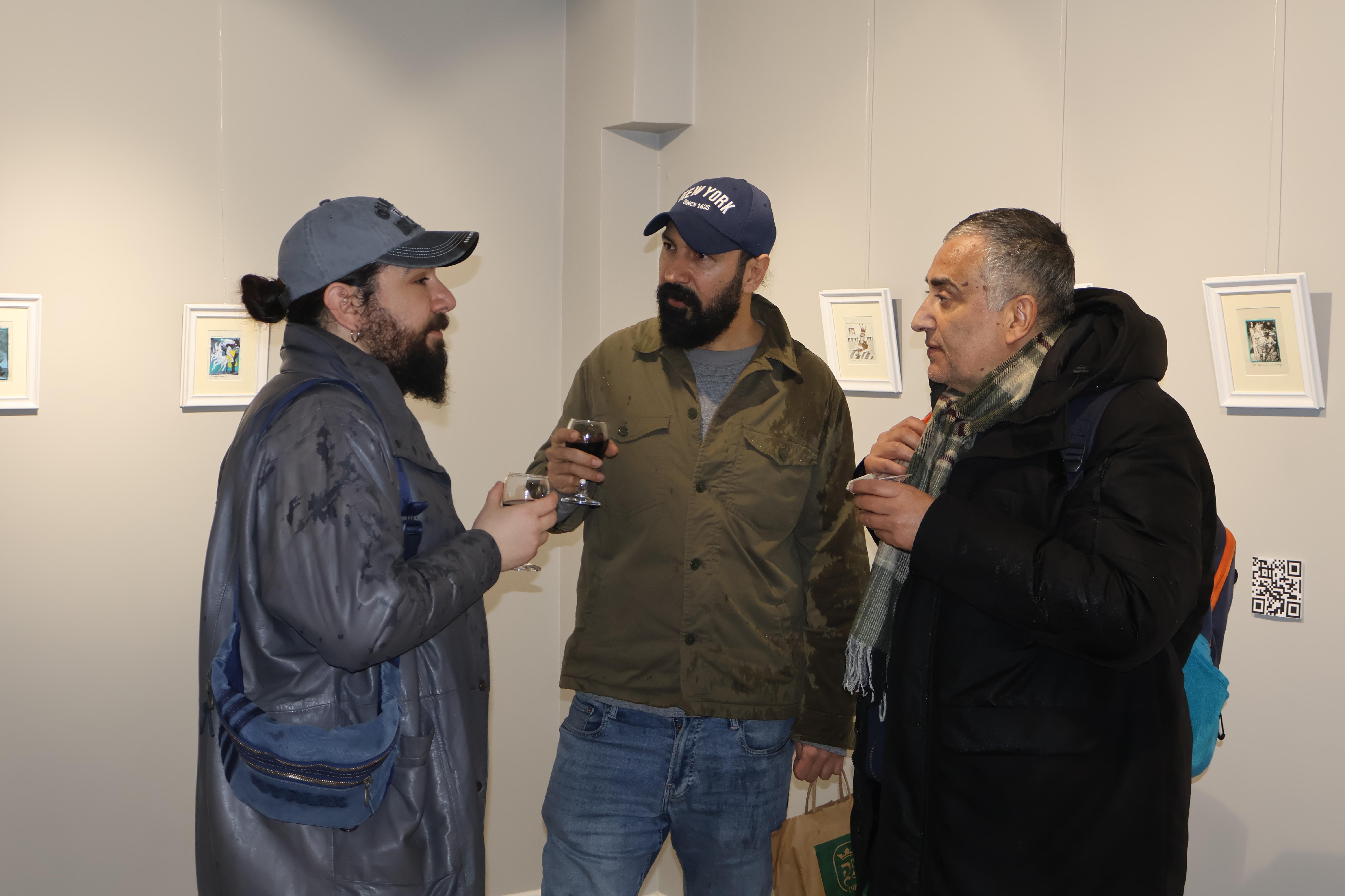 Ömer Koçağ'ın Kağıt İşler isimli kişisel resim sergisi (12)