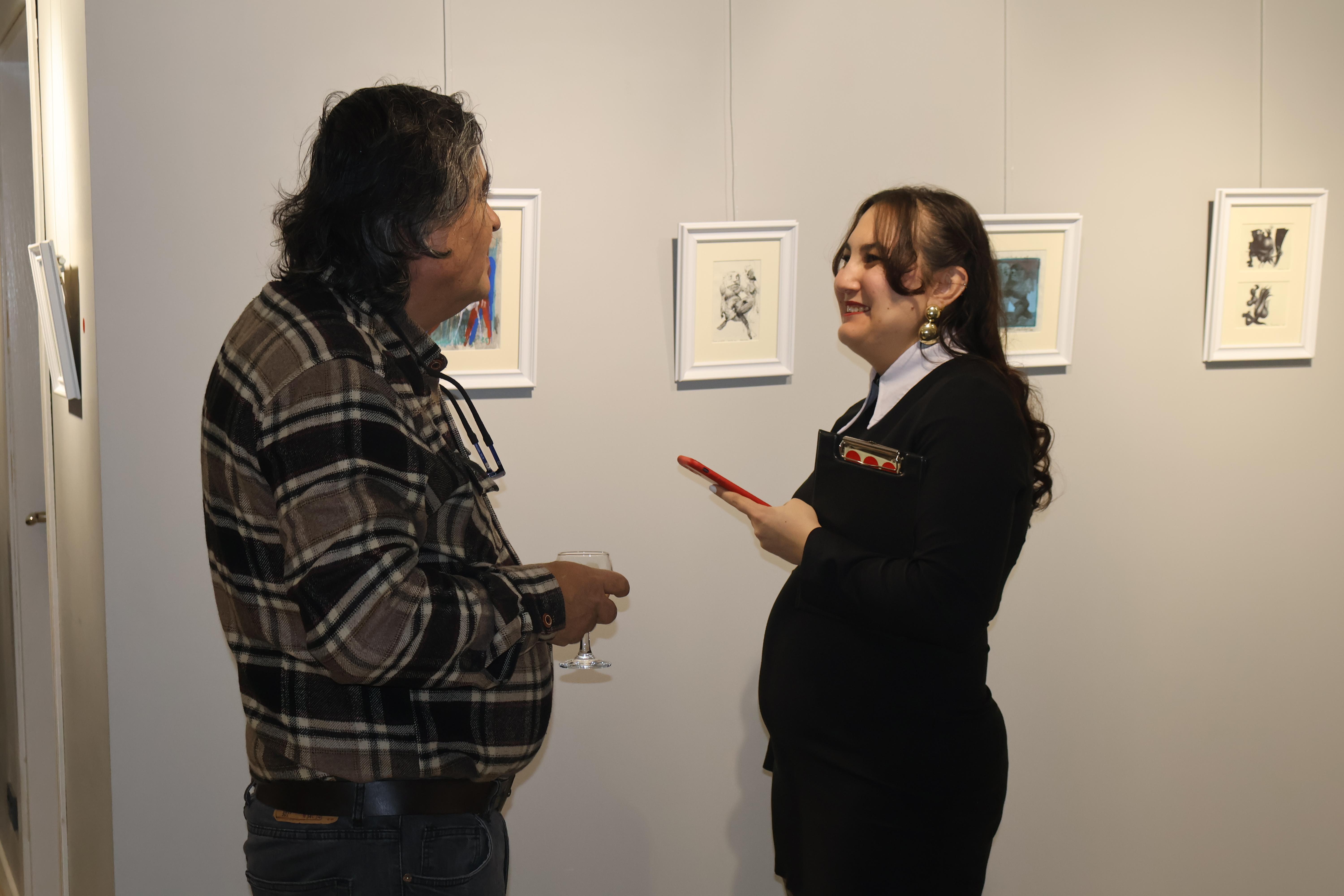 Ömer Koçağ'ın Kağıt İşler isimli kişisel resim sergisi (14)