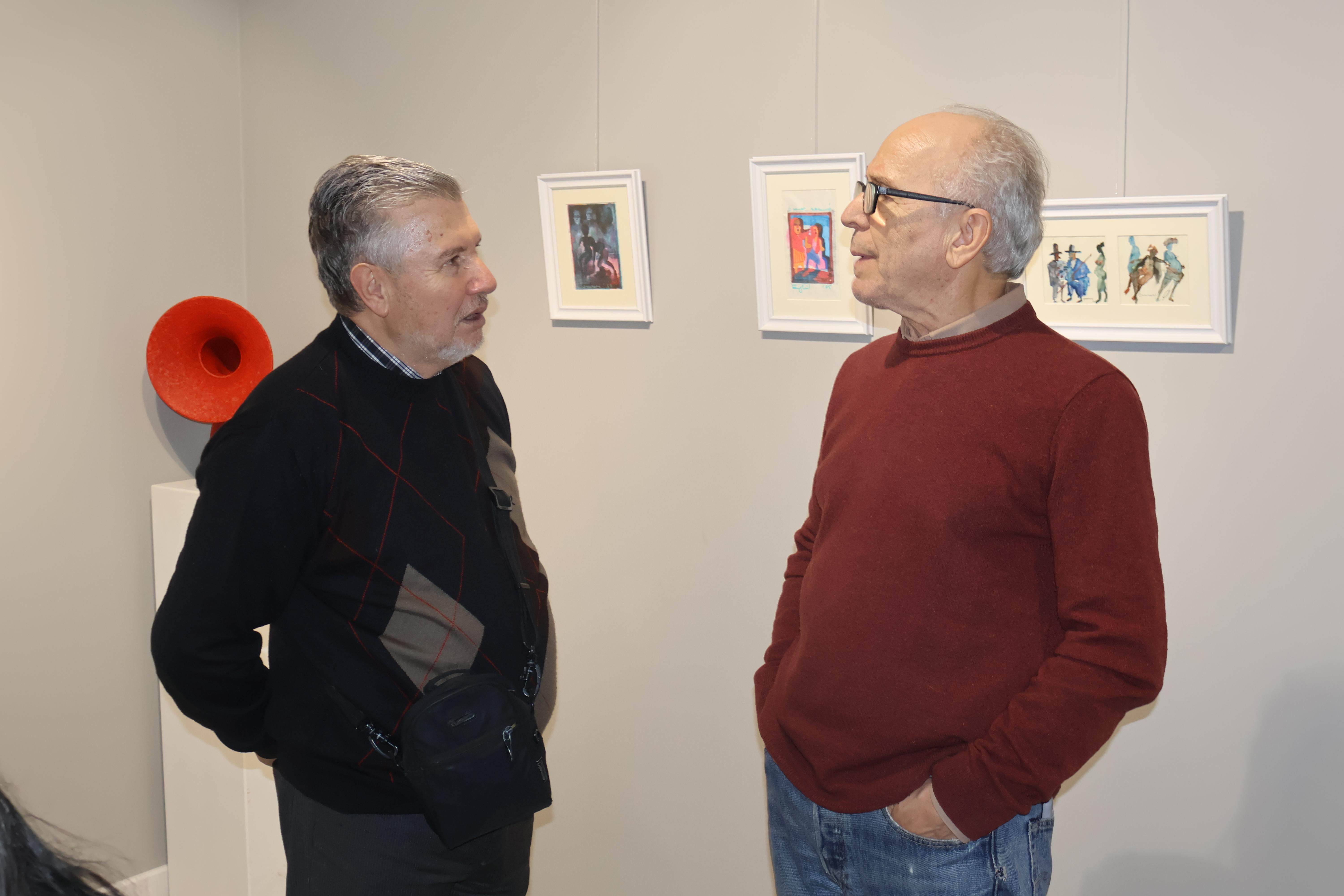 Ömer Koçağ'ın Kağıt İşler isimli kişisel resim sergisi (18)