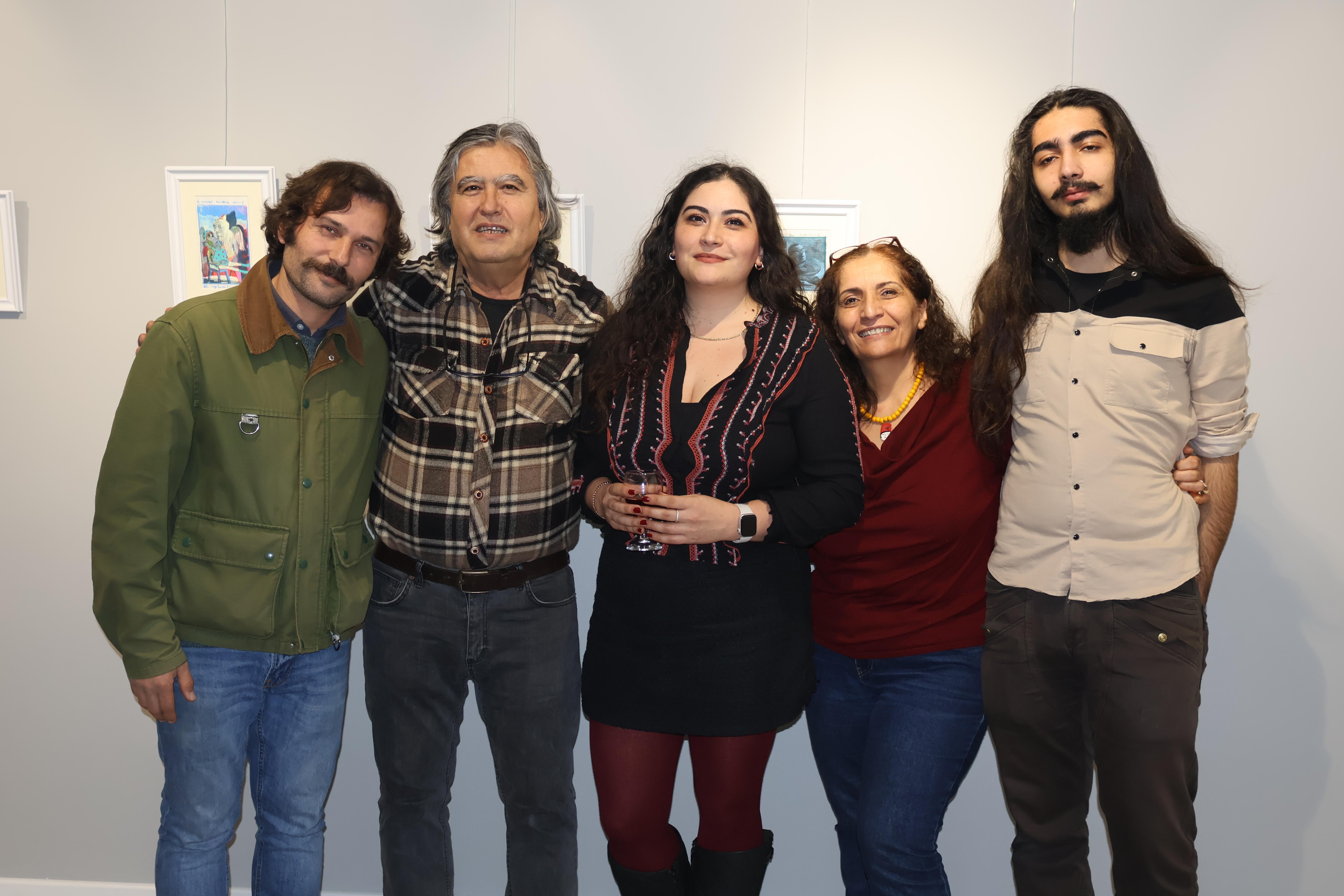 Ömer Koçağ'ın Kağıt İşler isimli kişisel resim sergisi (21)