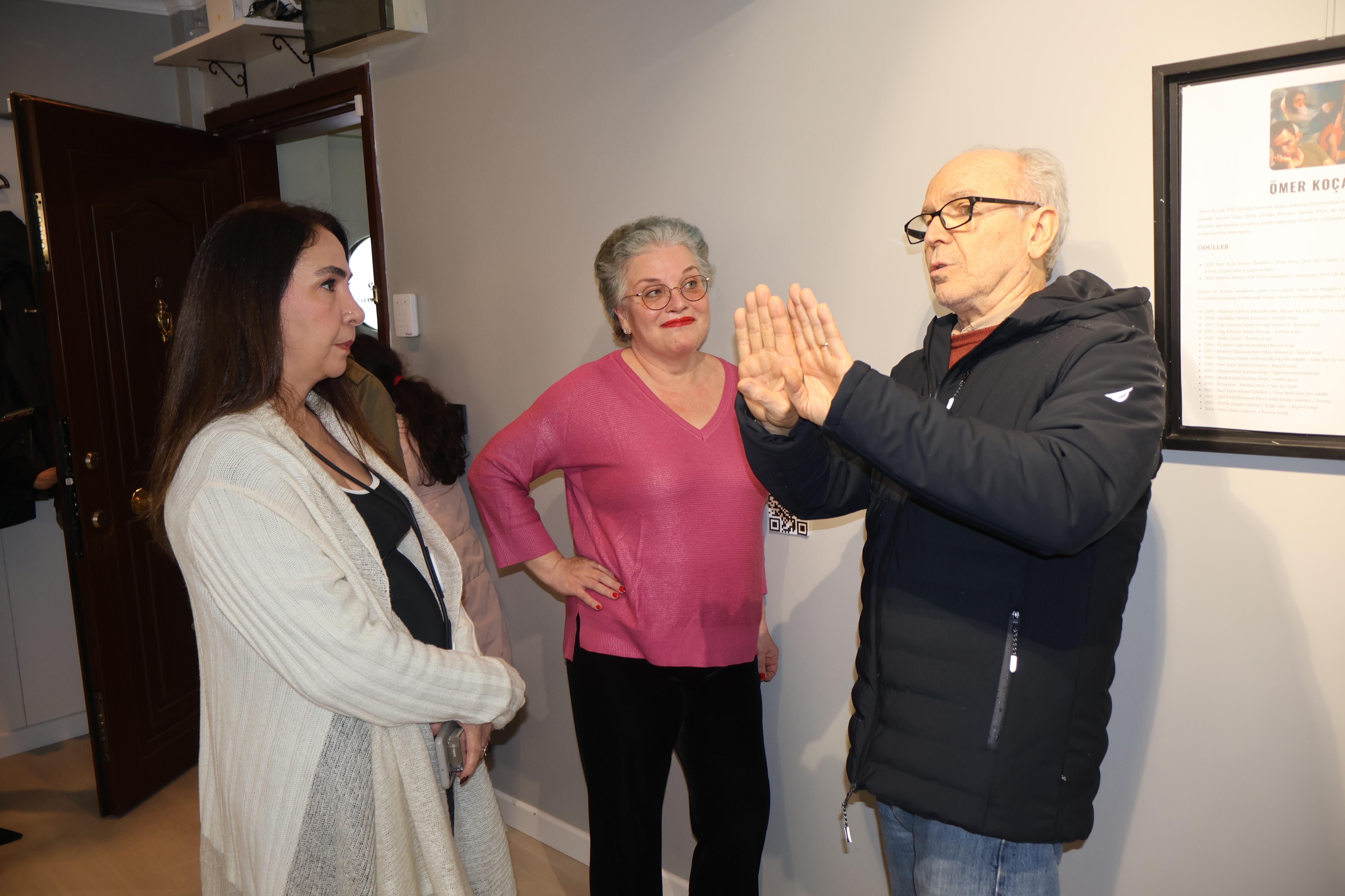 Ömer Koçağ'ın Kağıt İşler isimli kişisel resim sergisi (23)