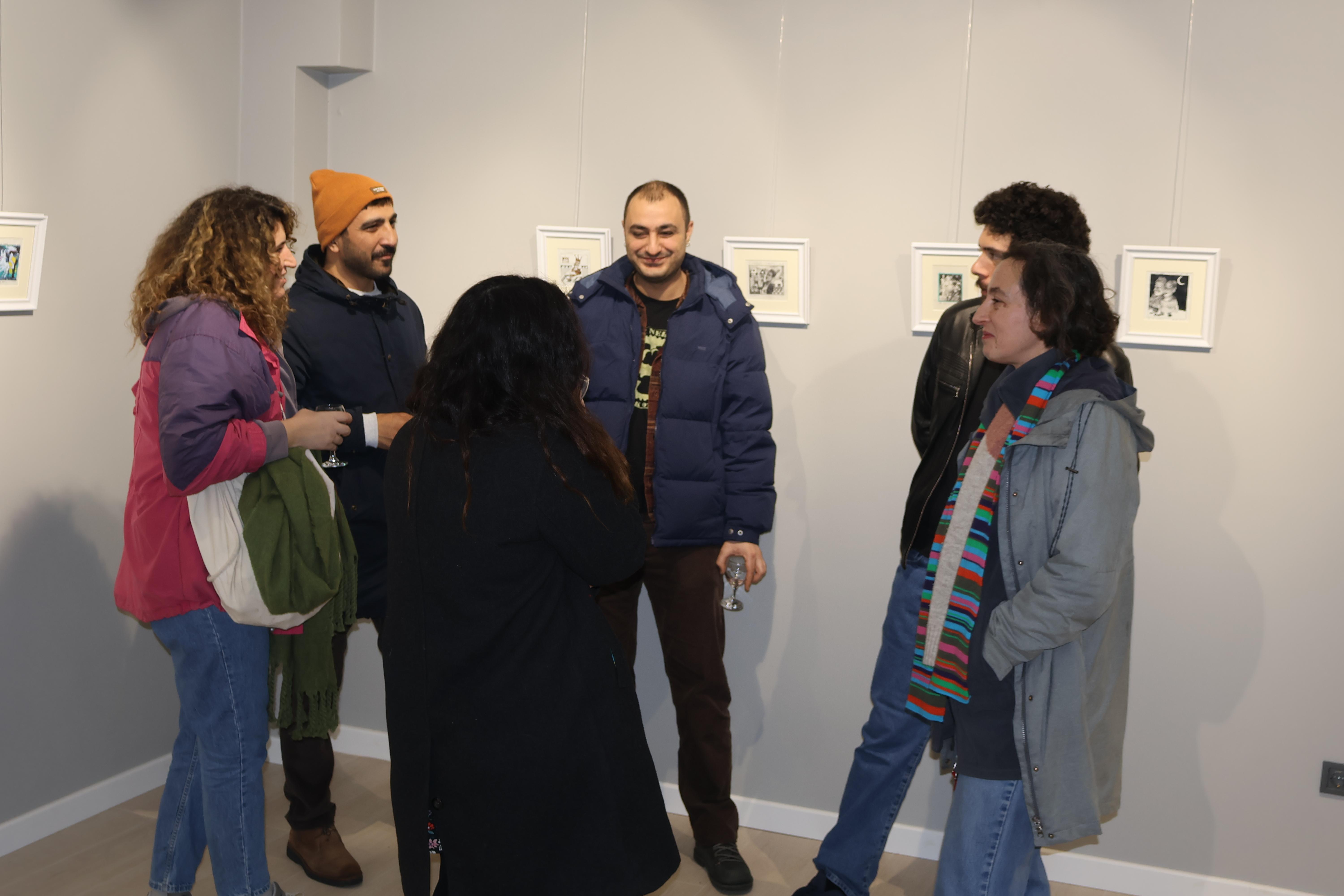 Ömer Koçağ'ın Kağıt İşler isimli kişisel resim sergisi (32)