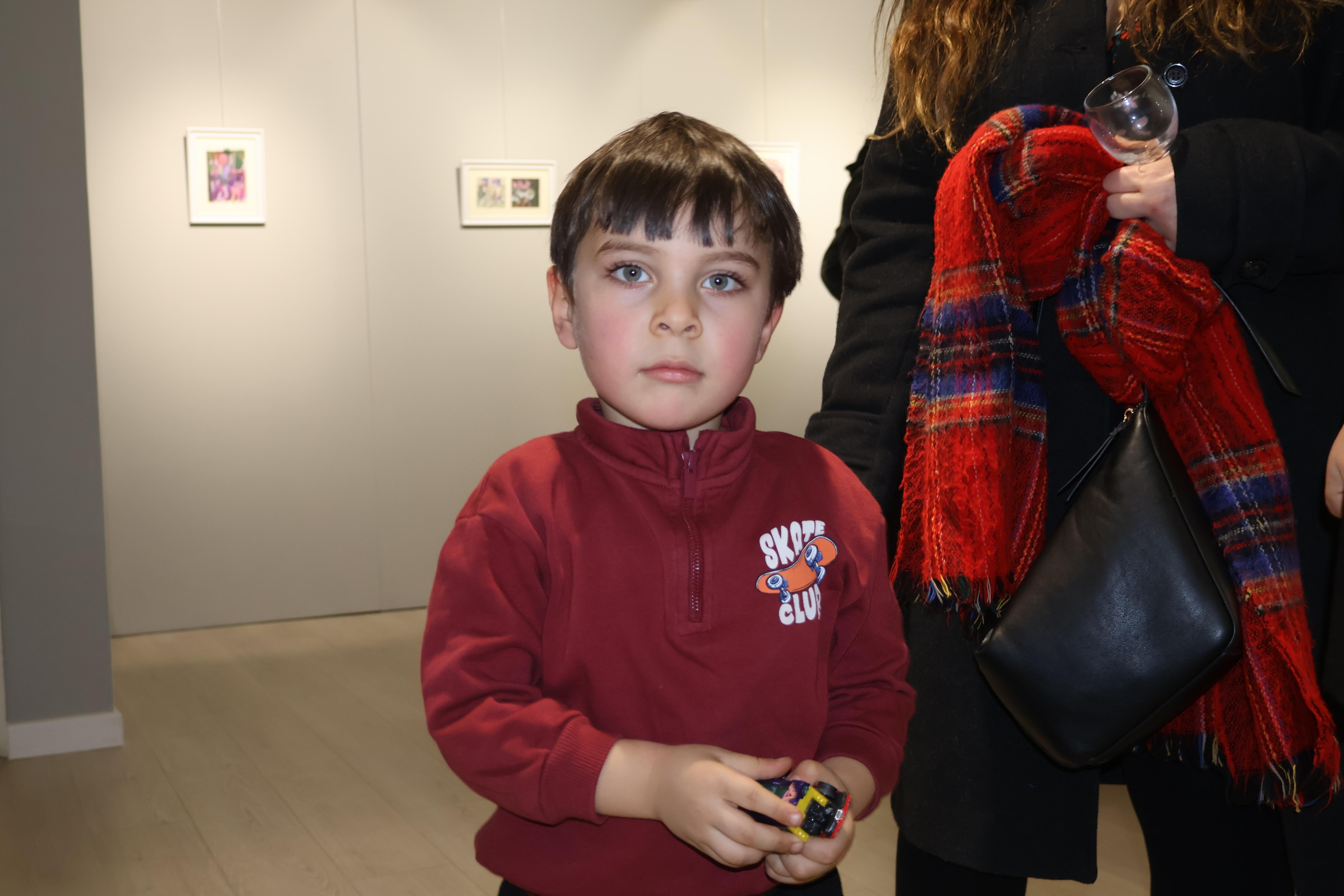 Ömer Koçağ'ın Kağıt İşler isimli kişisel resim sergisi (33)