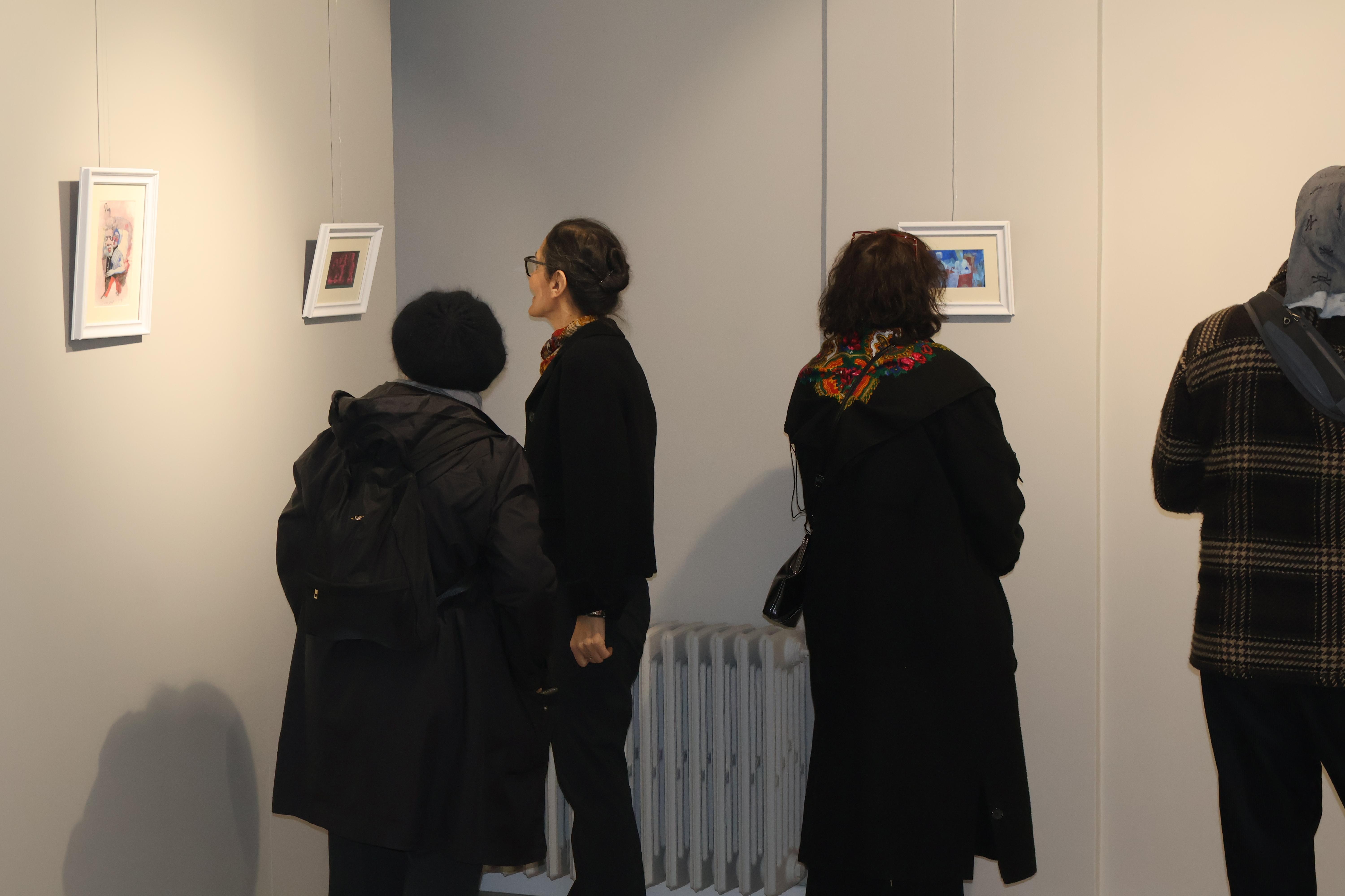 Ömer Koçağ'ın Kağıt İşler isimli kişisel resim sergisi (4)