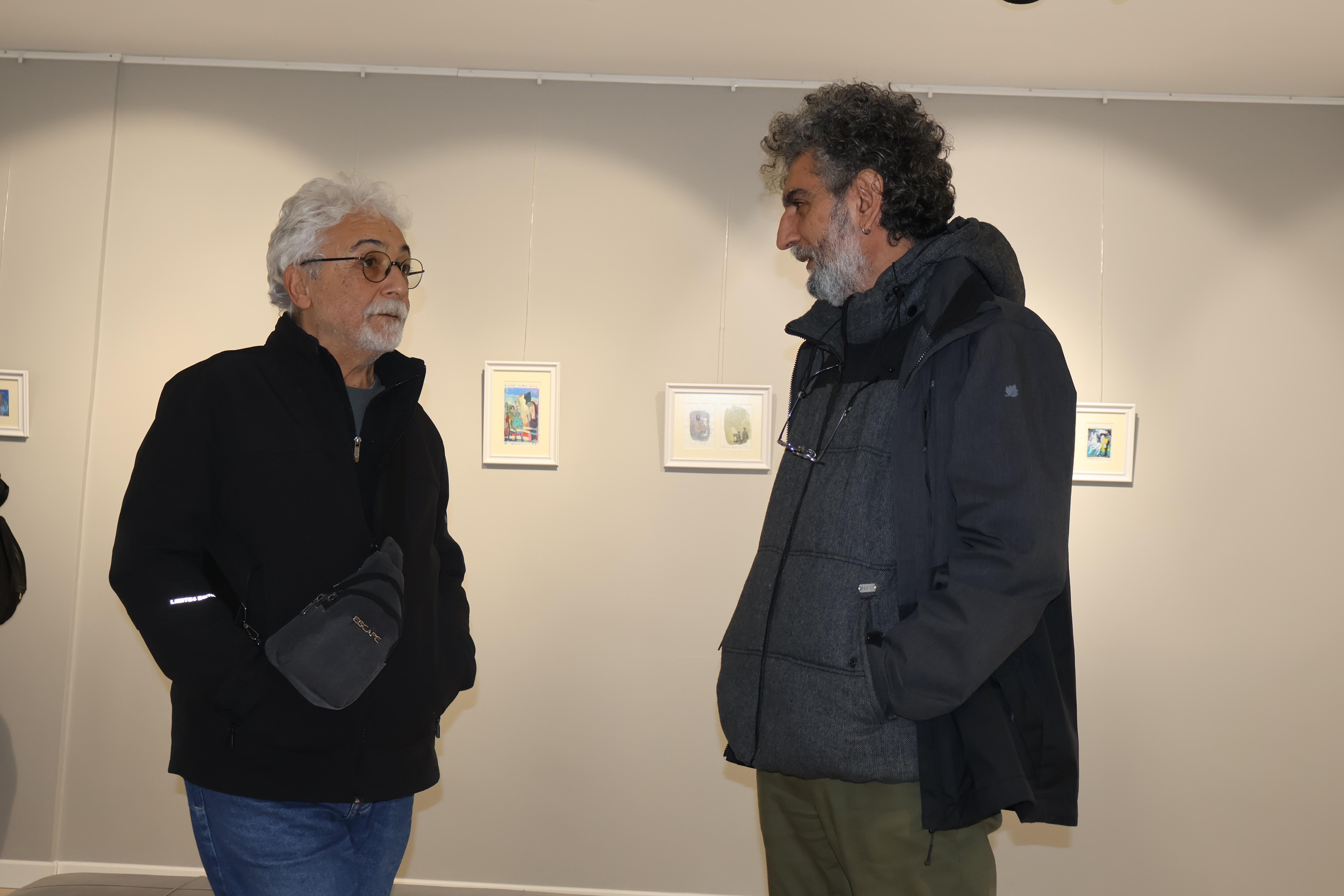 Ömer Koçağ'ın Kağıt İşler isimli kişisel resim sergisi (6)