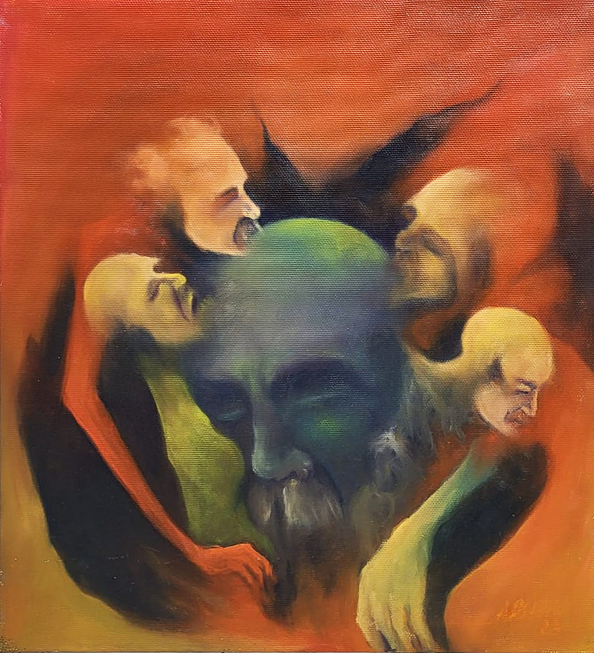 ATİLA AKTÜRK YANKILAR 35X40 2023 BİLGE TÜYB