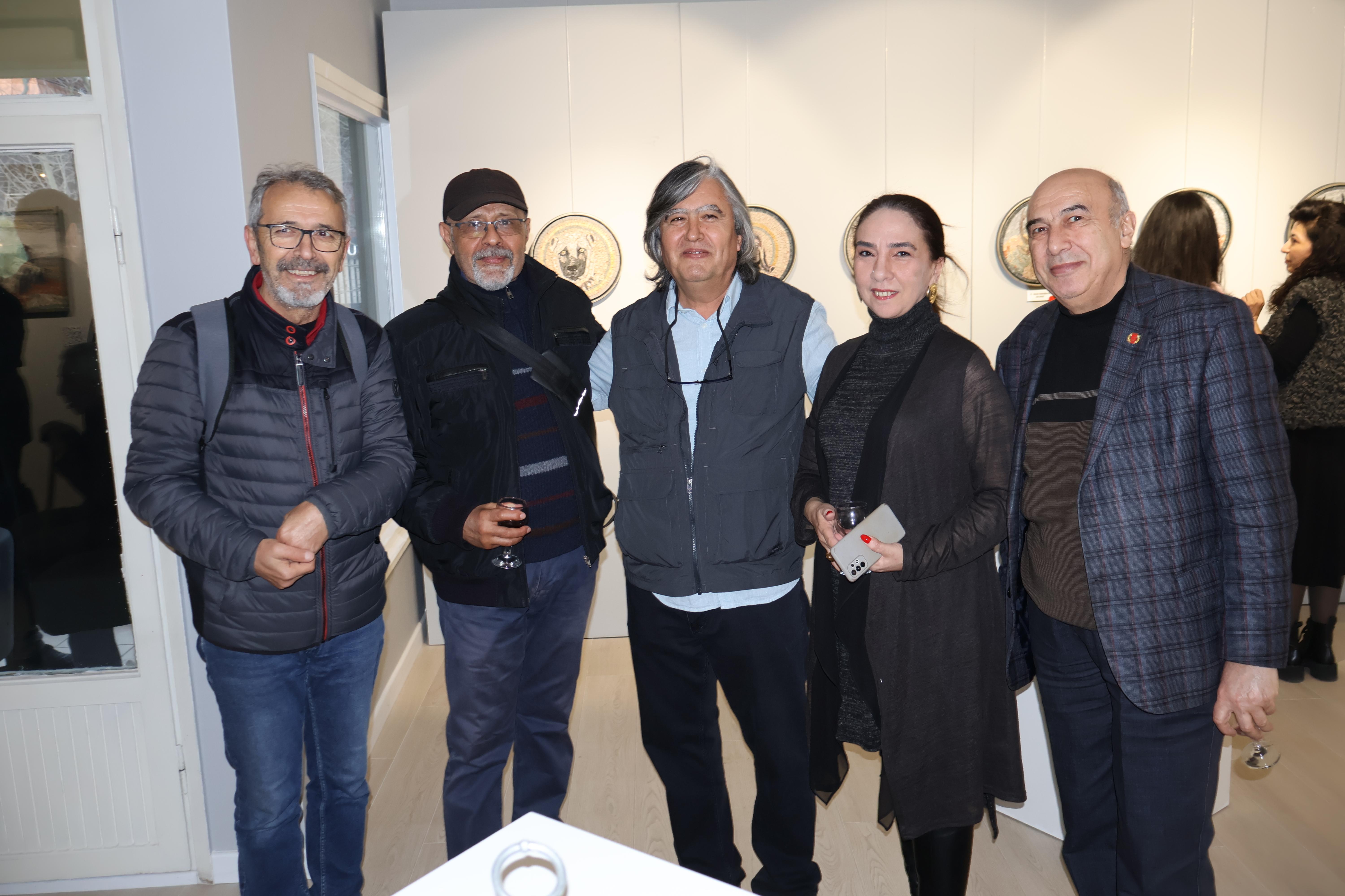 Mehmet Kına'nın ''Heey Keçiler, Hooy Keçiler'' adlı kişisel mozaik sergisi (11) Mehmet Kına'nın ''Heey Keçiler, Hooy Keçiler'' adlı kişisel mozaik sergisi (11)