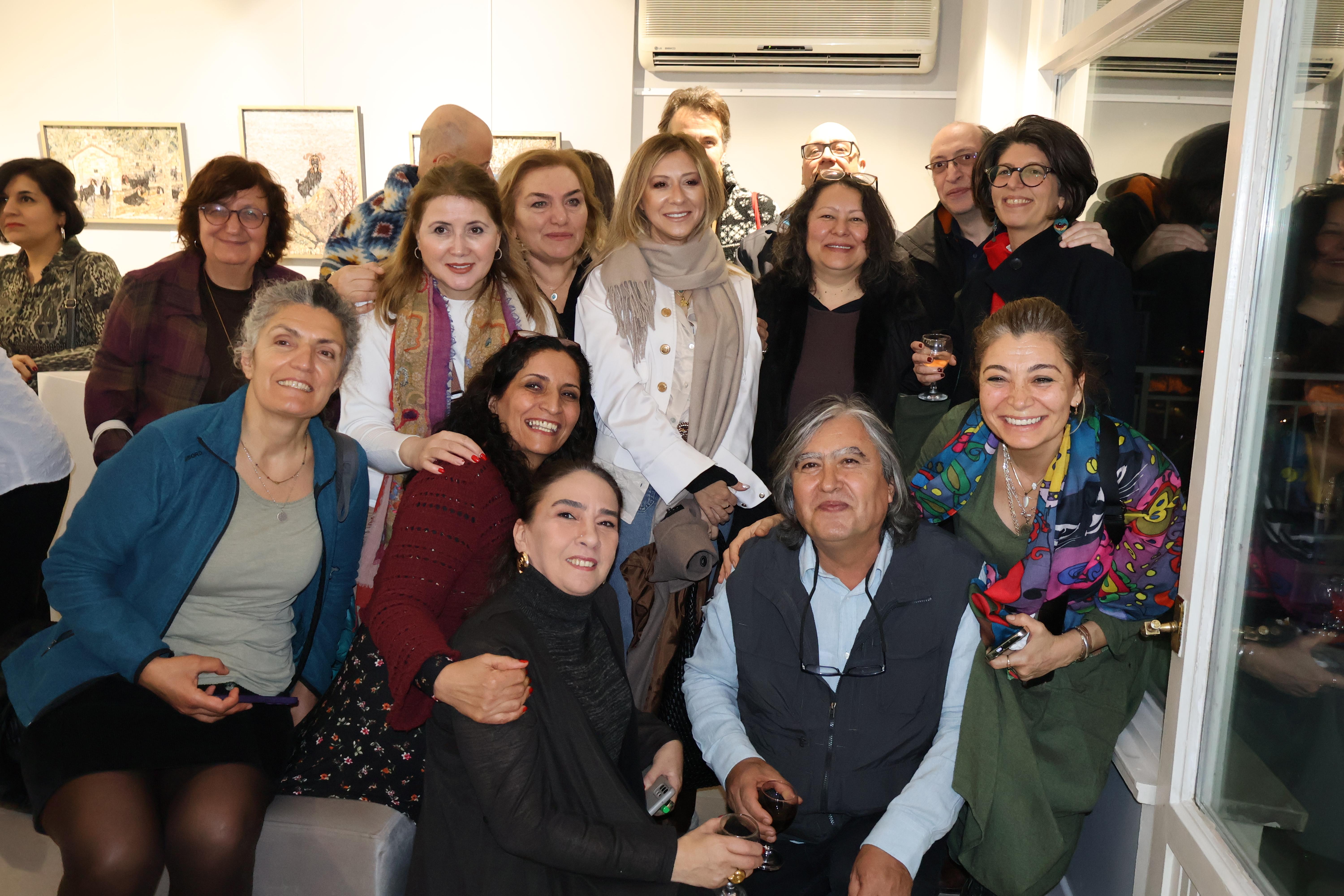 Mehmet Kına'nın ''Heey Keçiler, Hooy Keçiler'' adlı kişisel mozaik sergisi (27)