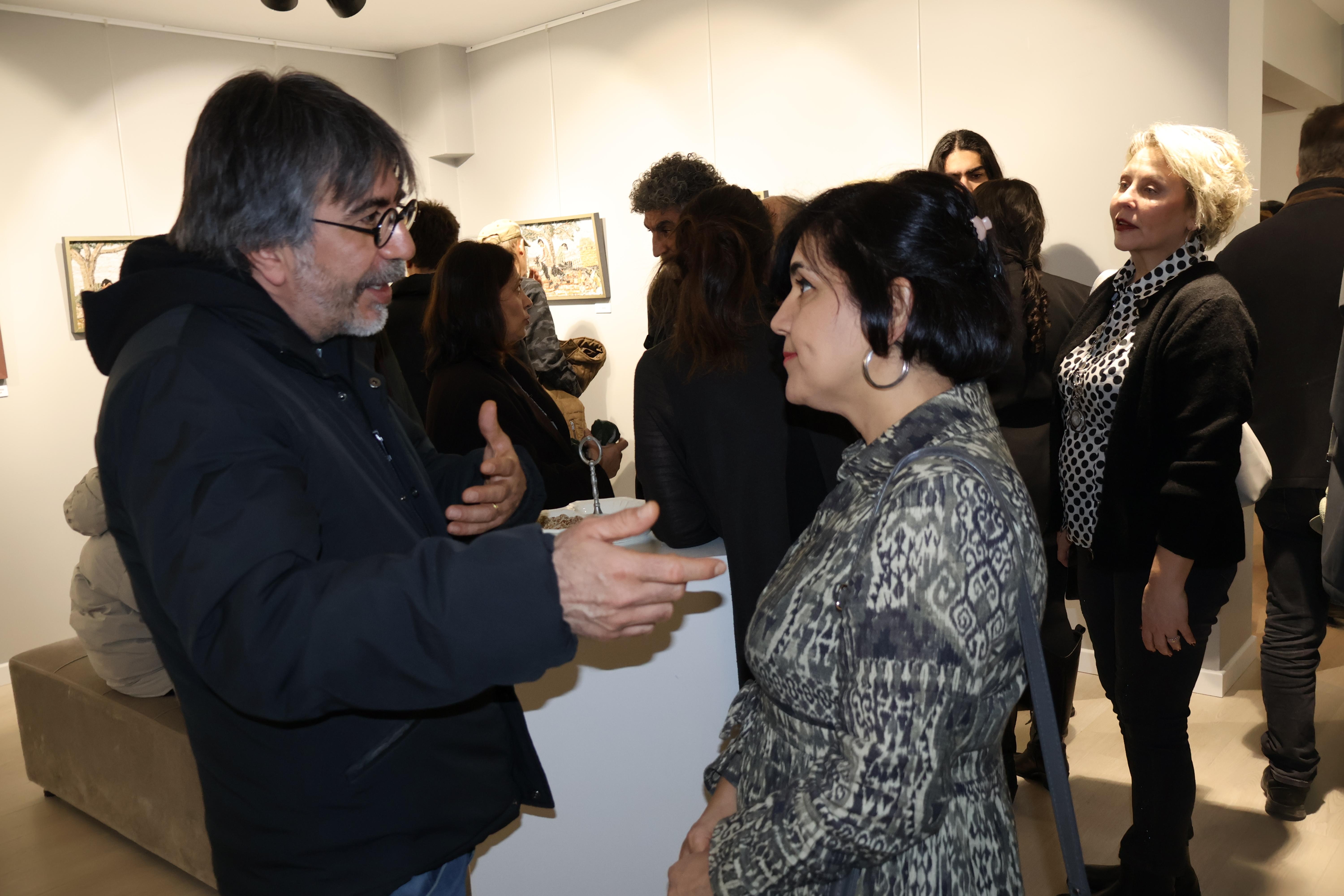 Mehmet Kına'nın ''Heey Keçiler, Hooy Keçiler'' adlı kişisel mozaik sergisi (28) Mehmet Kına'nın ''Heey Keçiler, Hooy Keçiler'' adlı kişisel mozaik sergisi (28)