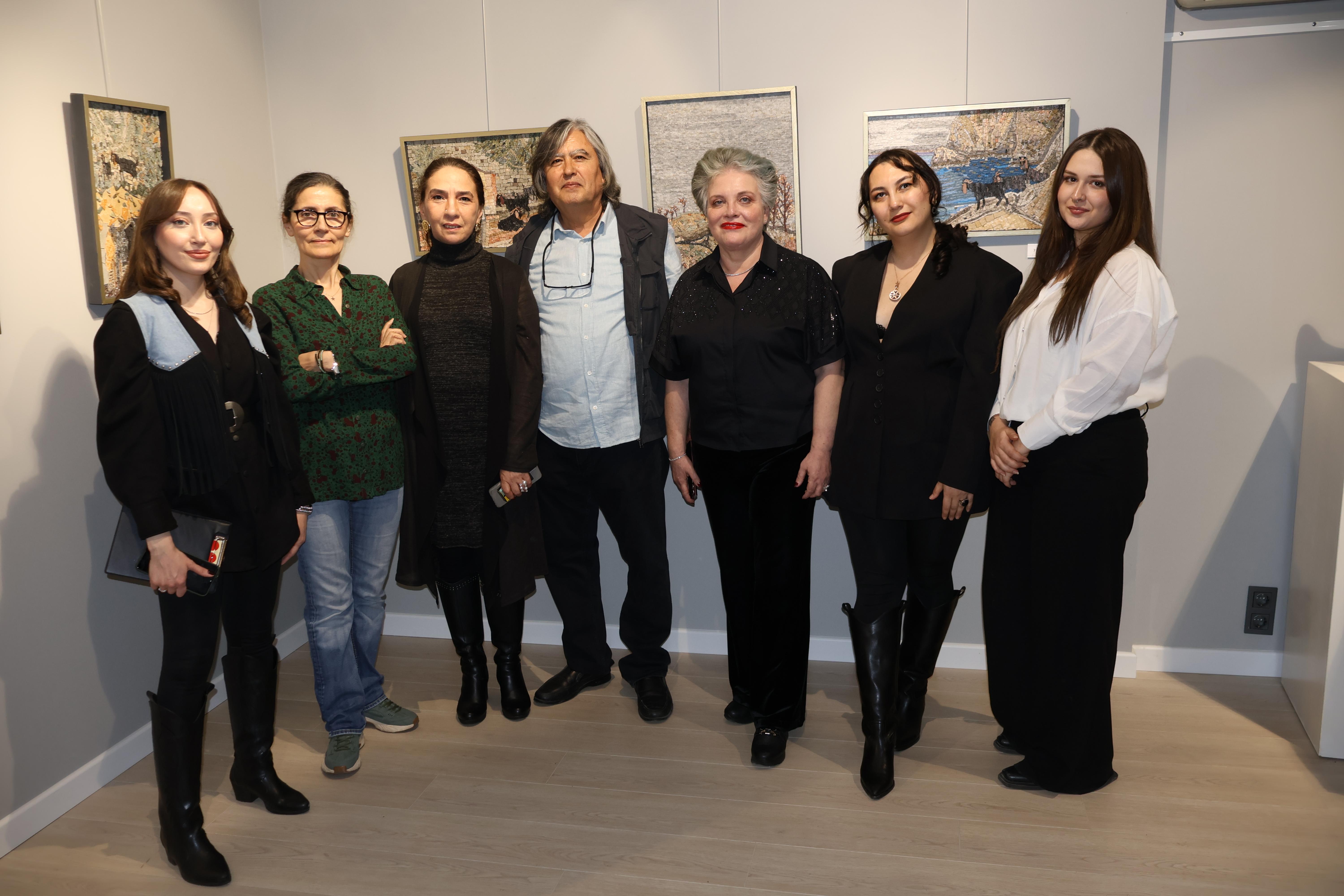 Mehmet Kına'nın ''Heey Keçiler, Hooy Keçiler'' adlı kişisel mozaik sergisi (38)