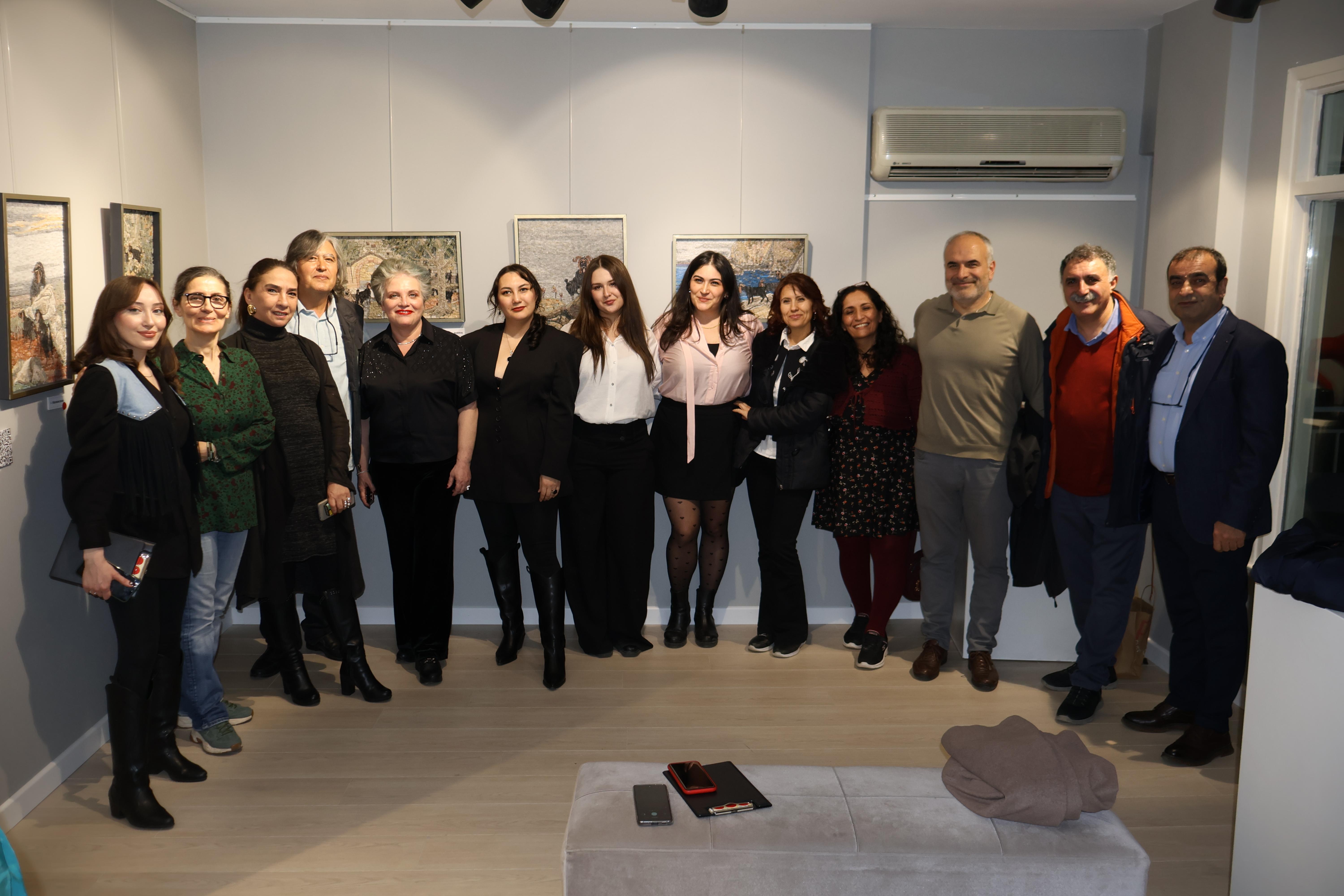 Mehmet Kına'nın ''Heey Keçiler, Hooy Keçiler'' adlı kişisel mozaik sergisi (39)