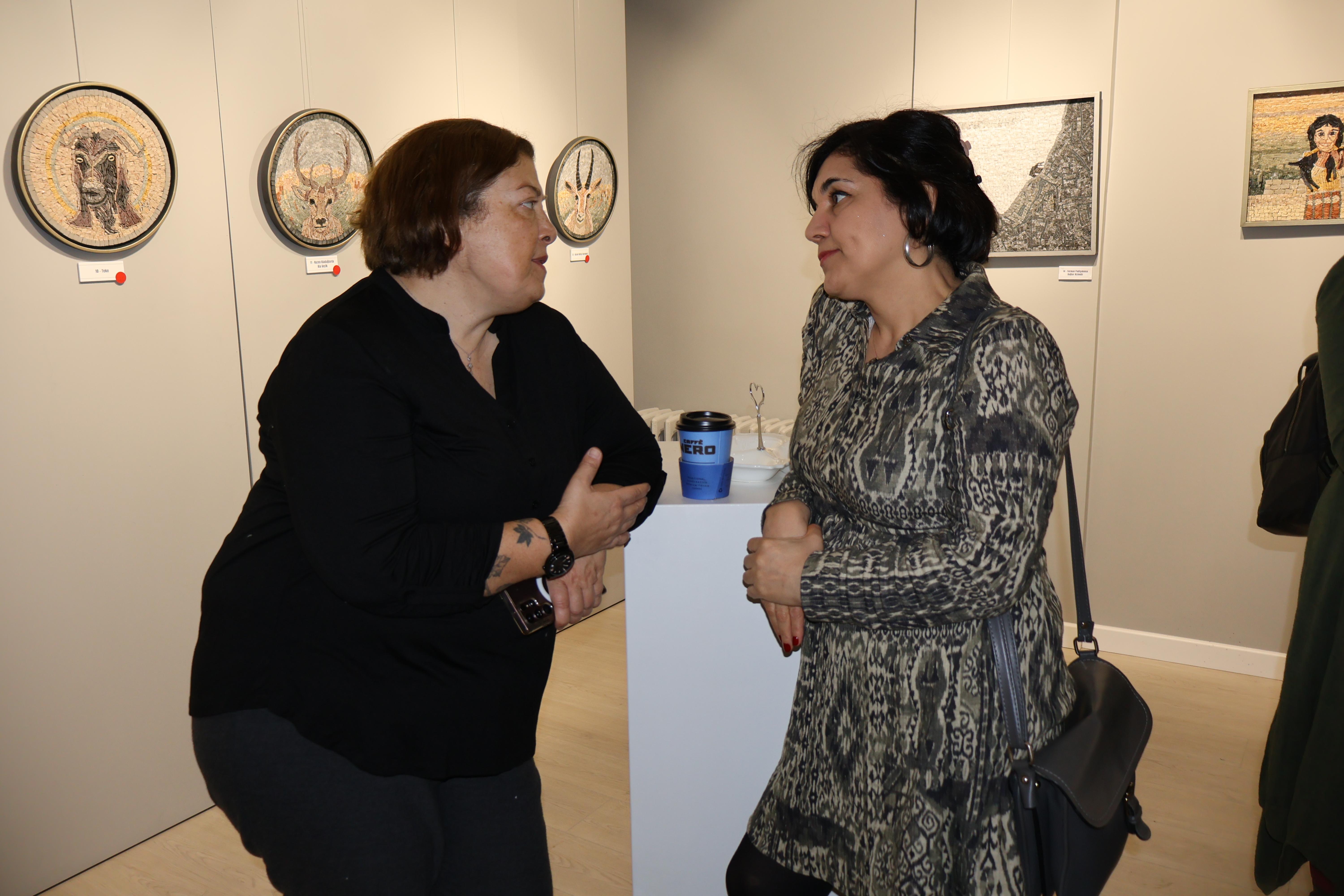 Mehmet Kına'nın ''Heey Keçiler, Hooy Keçiler'' adlı kişisel mozaik sergisi (42) Mehmet Kına'nın ''Heey Keçiler, Hooy Keçiler'' adlı kişisel mozaik sergisi (42)