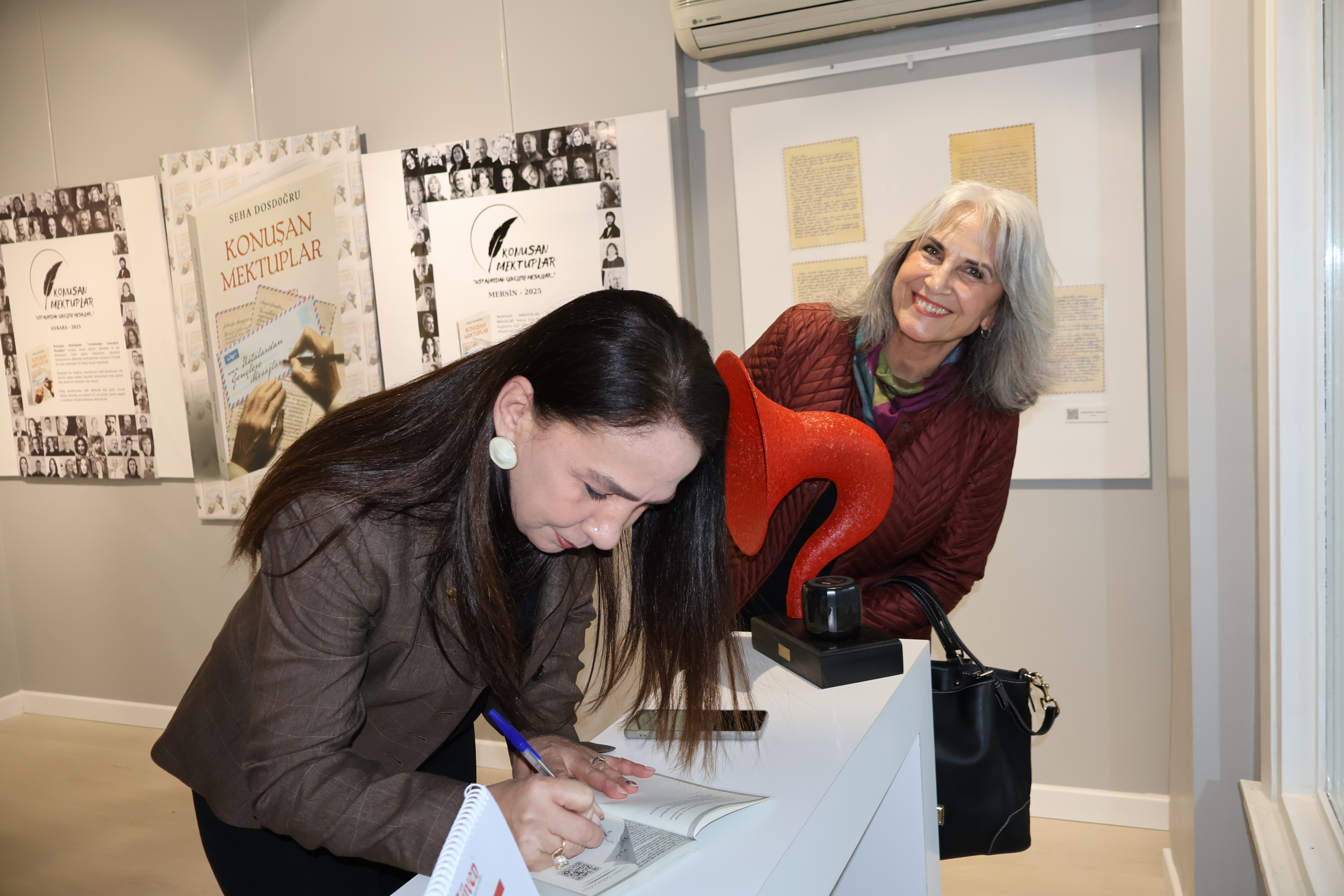 Konuşan Mektuplar; Ustalardan Gençlere Mesajlar Evrim Sanat Galerisi (24)