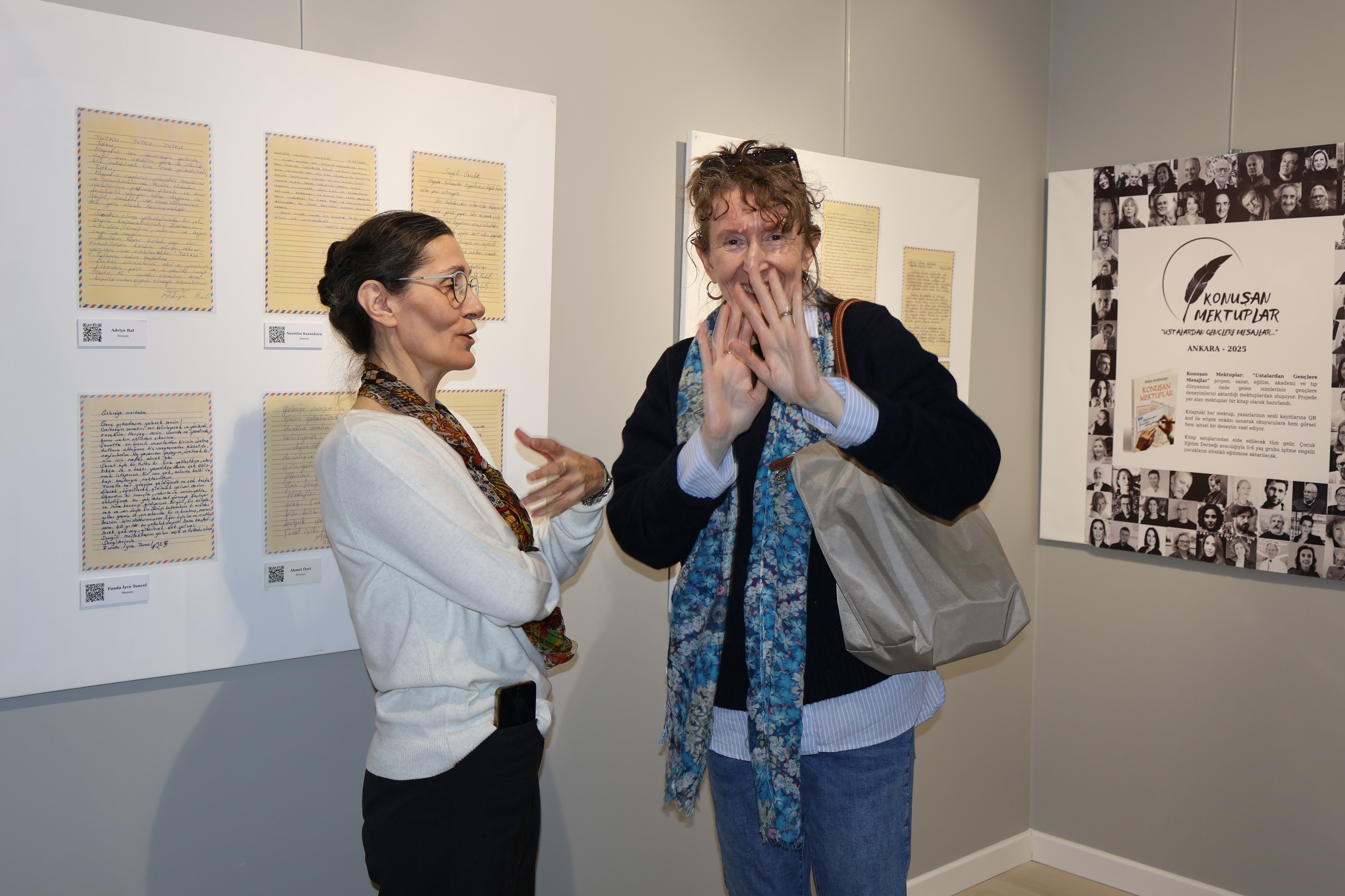 Konuşan Mektuplar; Ustalardan Gençlere Mesajlar Evrim Sanat Galerisi (25)