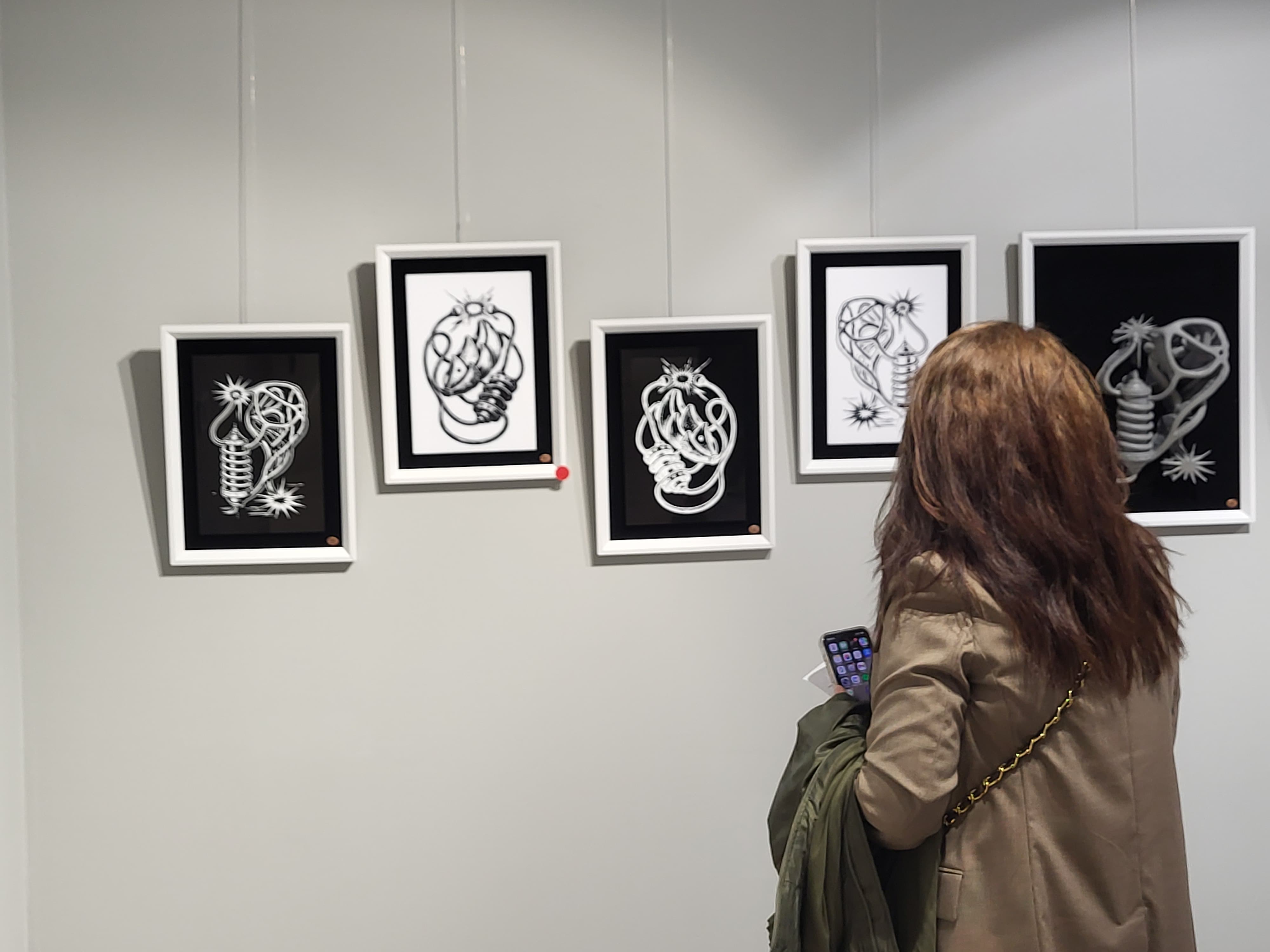 Hakan Mustafa Çelik'in Potansiyel İsimli Resim Sergisi (2)