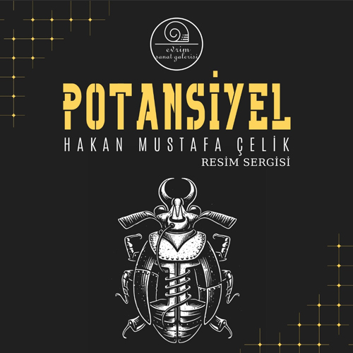 Hakan Mustafa Çelik'in Potansiyel isimli resim sergisi
