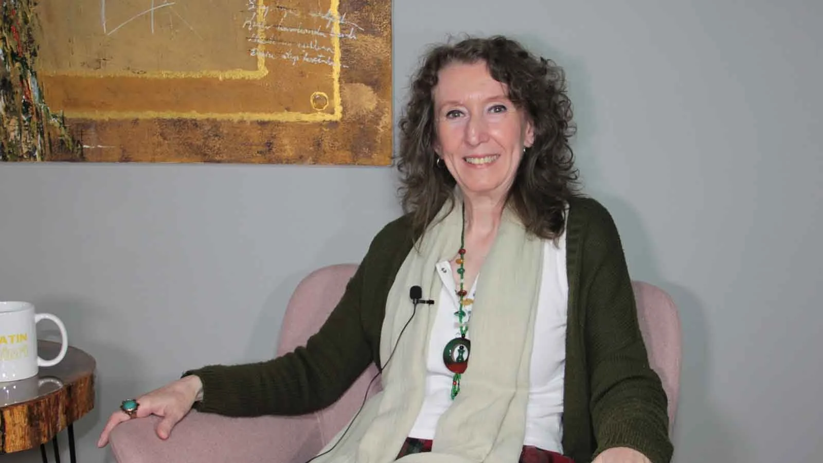 İclal Erentürk Güçsav'ın Derinlik isimli resim sergisi