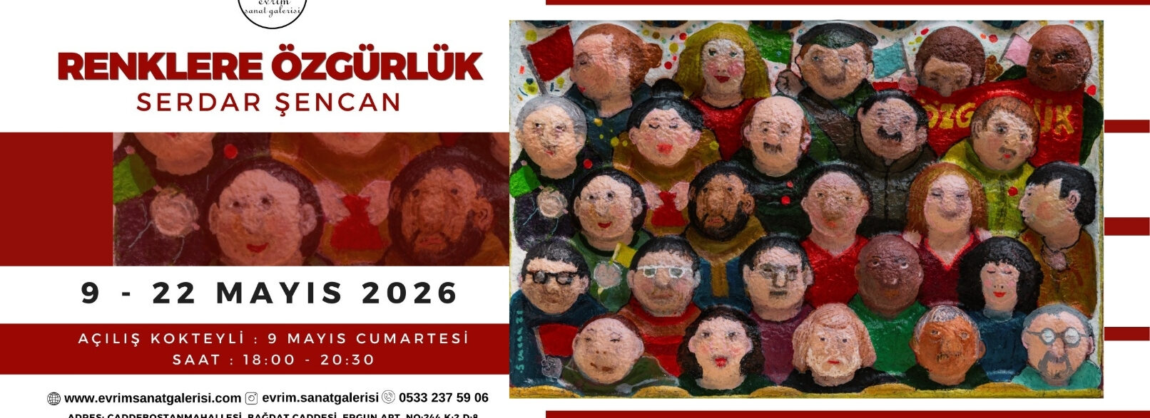Serdar Şencandan Renklere Özgürlük